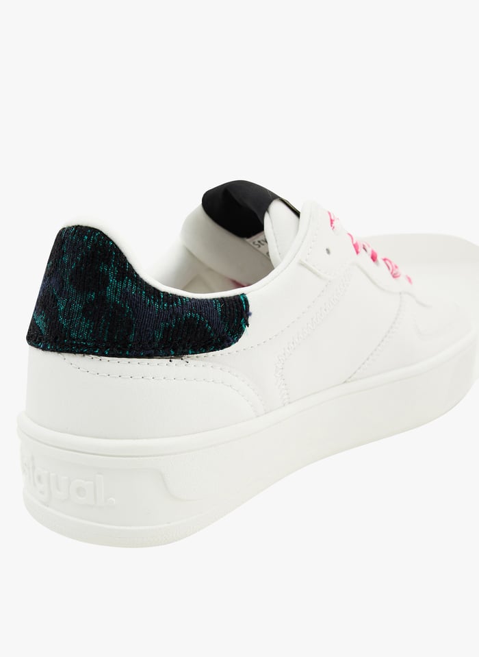 Lage Sneakers Met Plateauzool Blanc Desigual Dames Place des