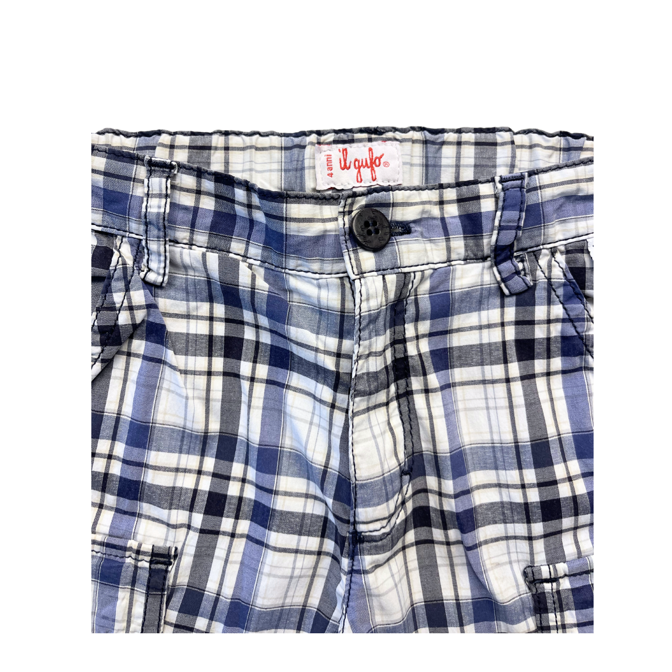 Blue children's Bermuda shorts - 4 years IL GUFO - Seconde main Blue