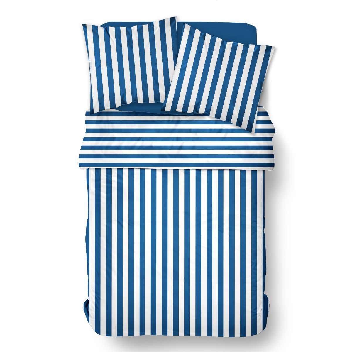 Cotton bedding set TODAY LINGE DE MAISON Blue