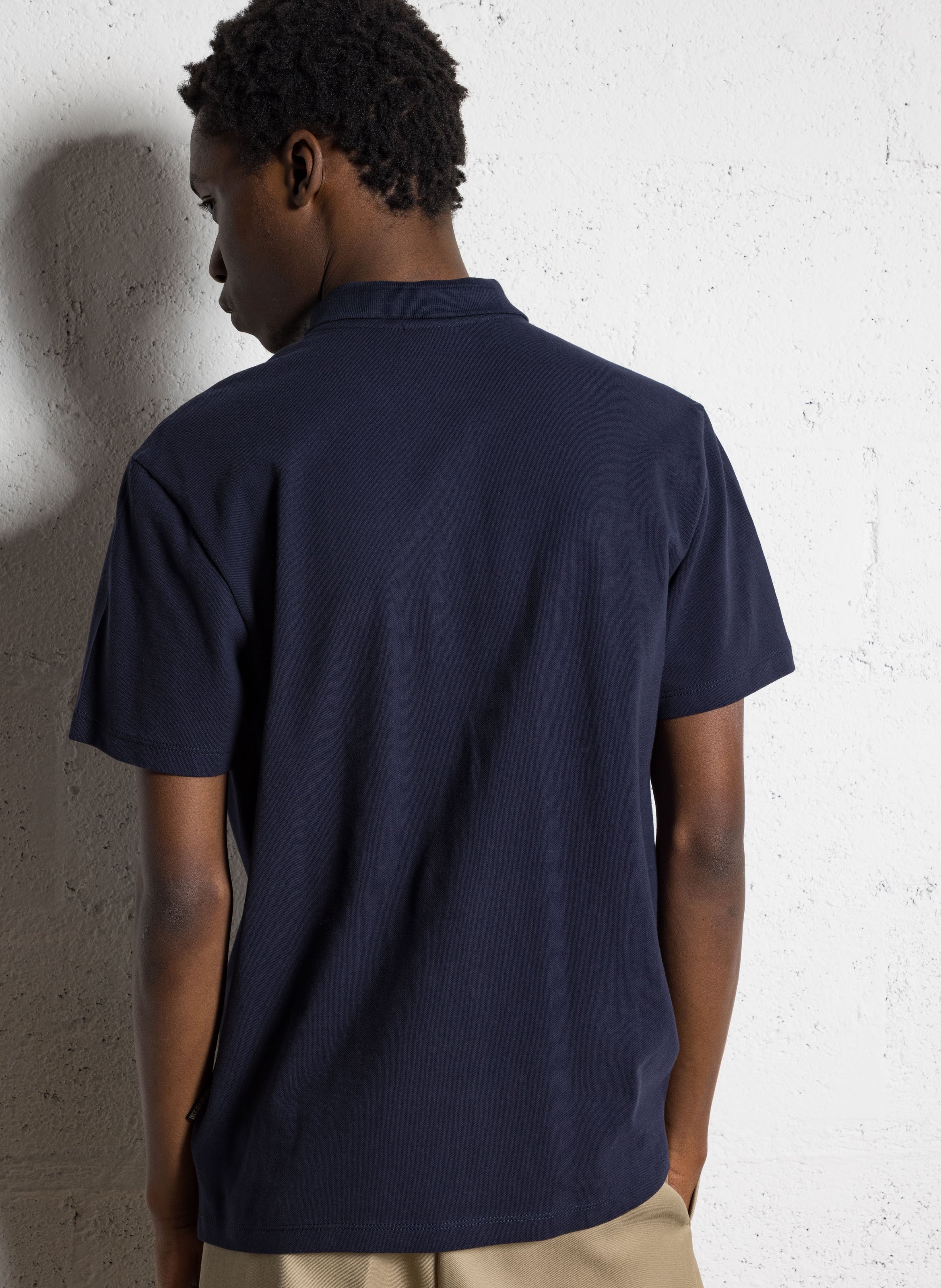 Polo en coton NAPAPIJRI Bleu