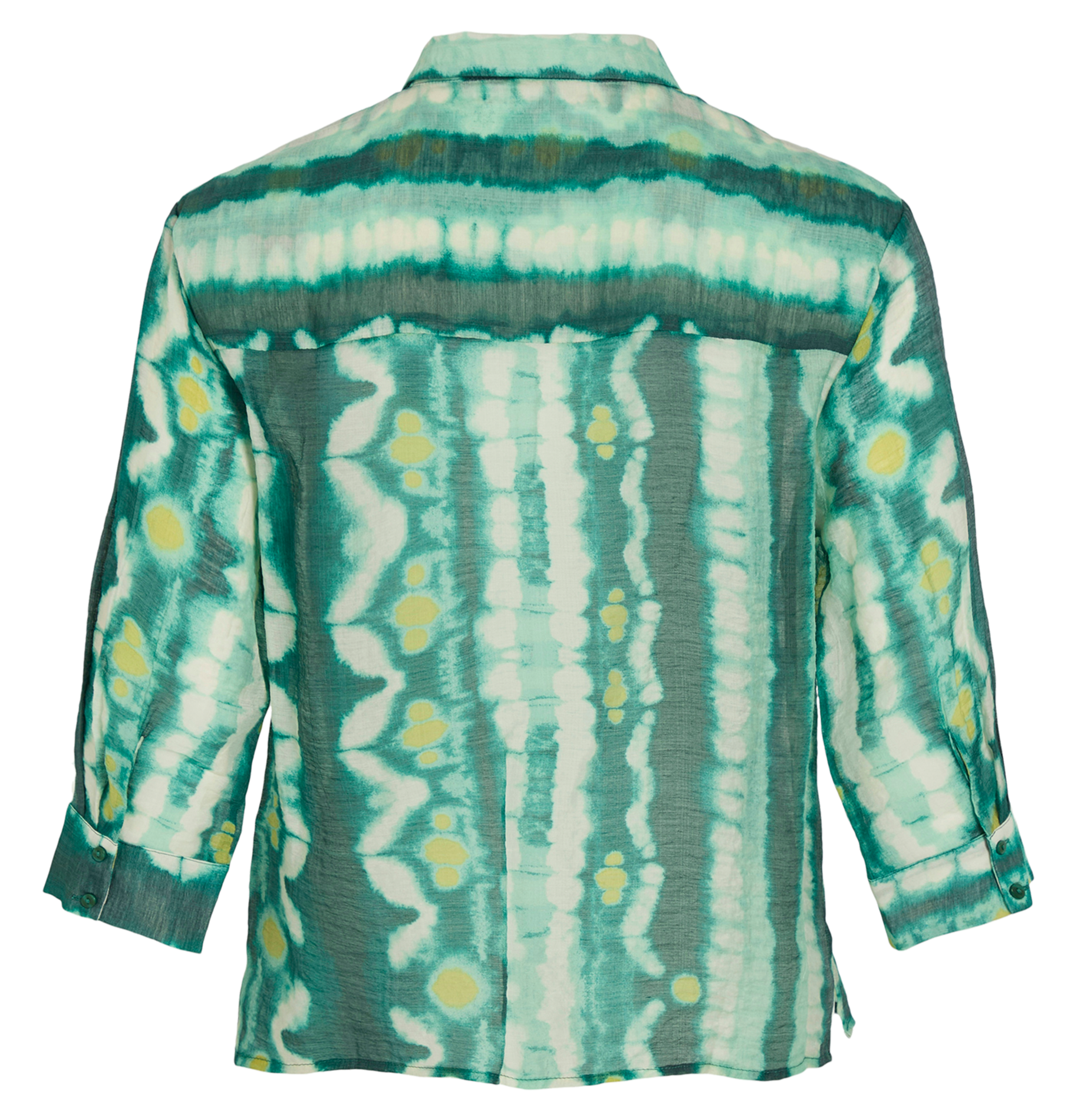 Gerade geschnittene Bluse aus bedruckter Viskose VILA Grun