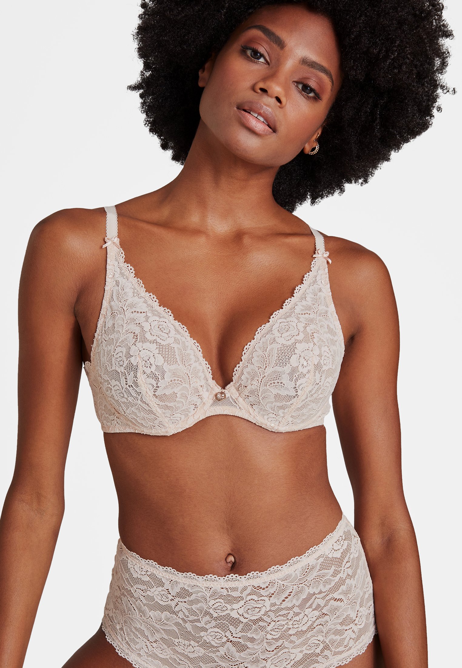 Comfy underwired triangle bra AUBADE Beige