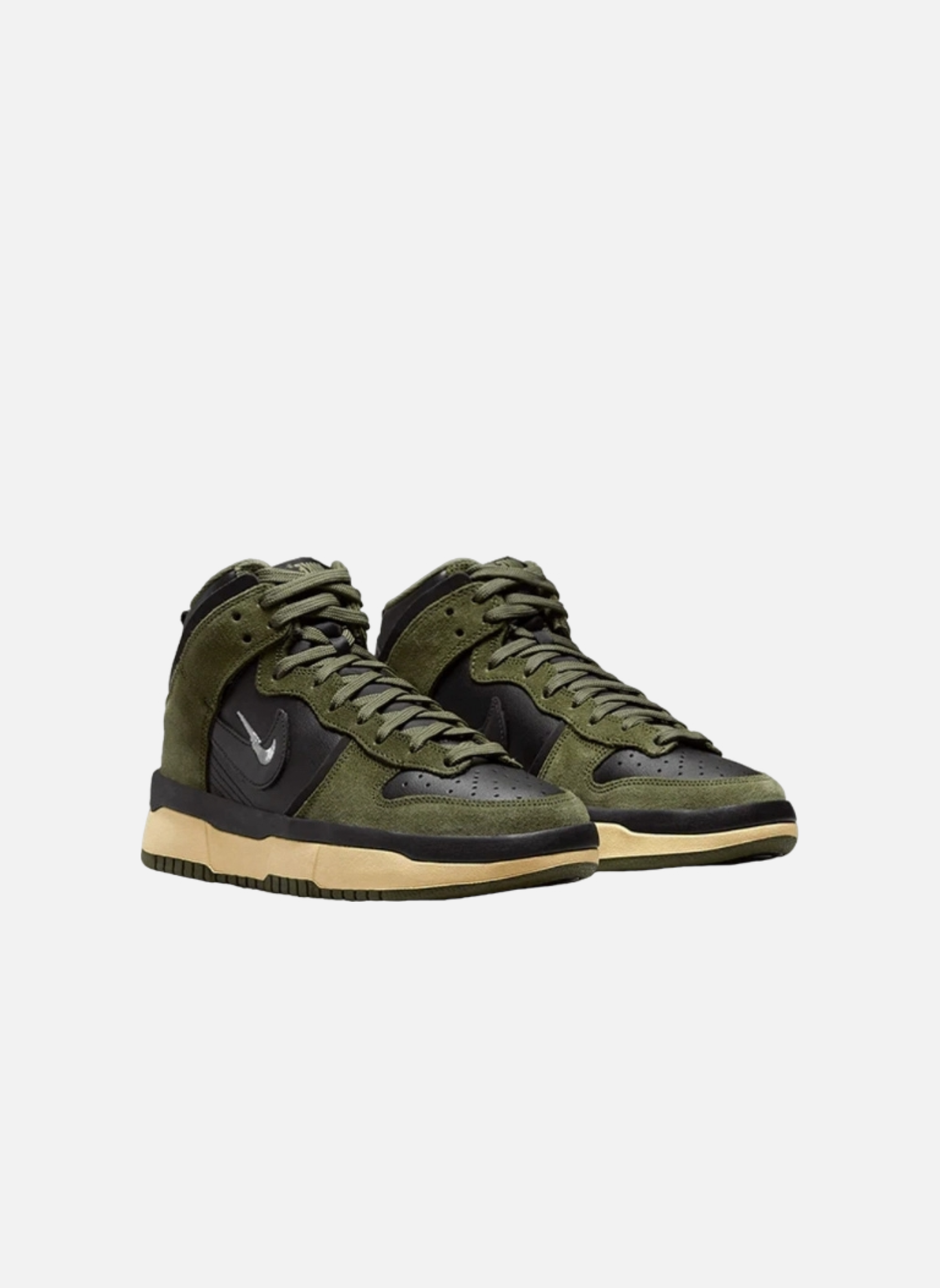 Baskets dunk high NIKE Brown