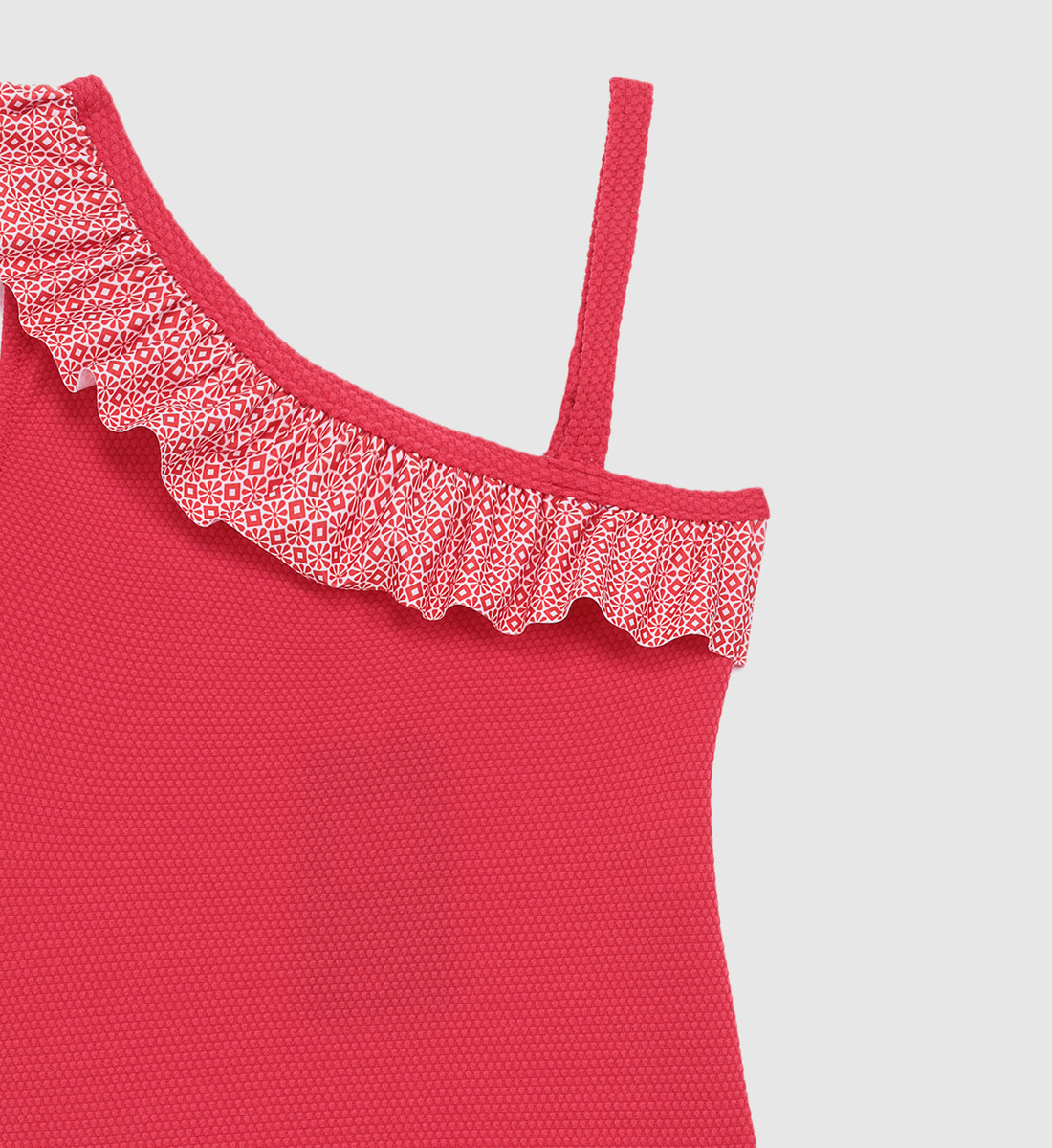 One-piece swimsuit - azulejos GILI'S Red