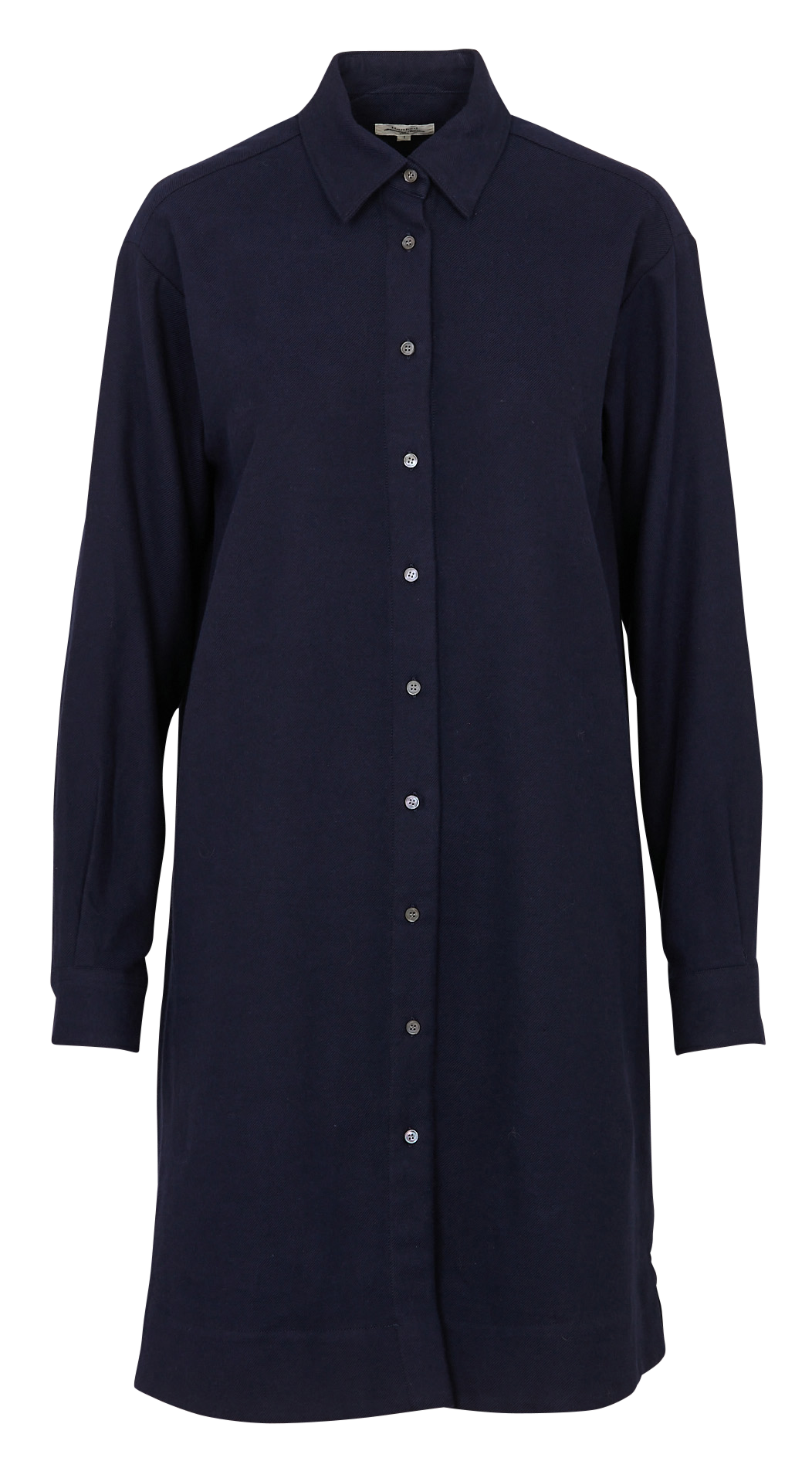 Robe droite col en coton HARTFORD Bleu