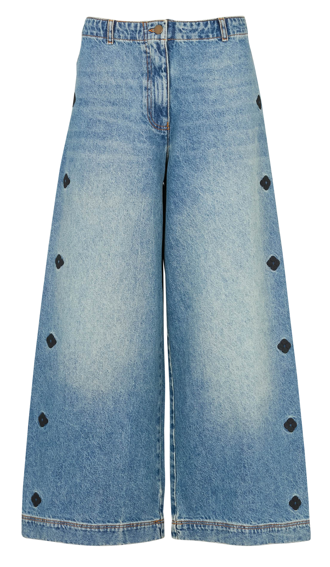 Jean large en coton TINSELS Bleu