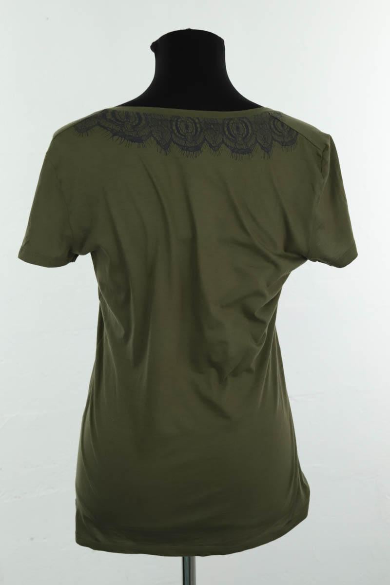 Cotton T-shirt ARMANI - SECONDE MAIN Khaki
