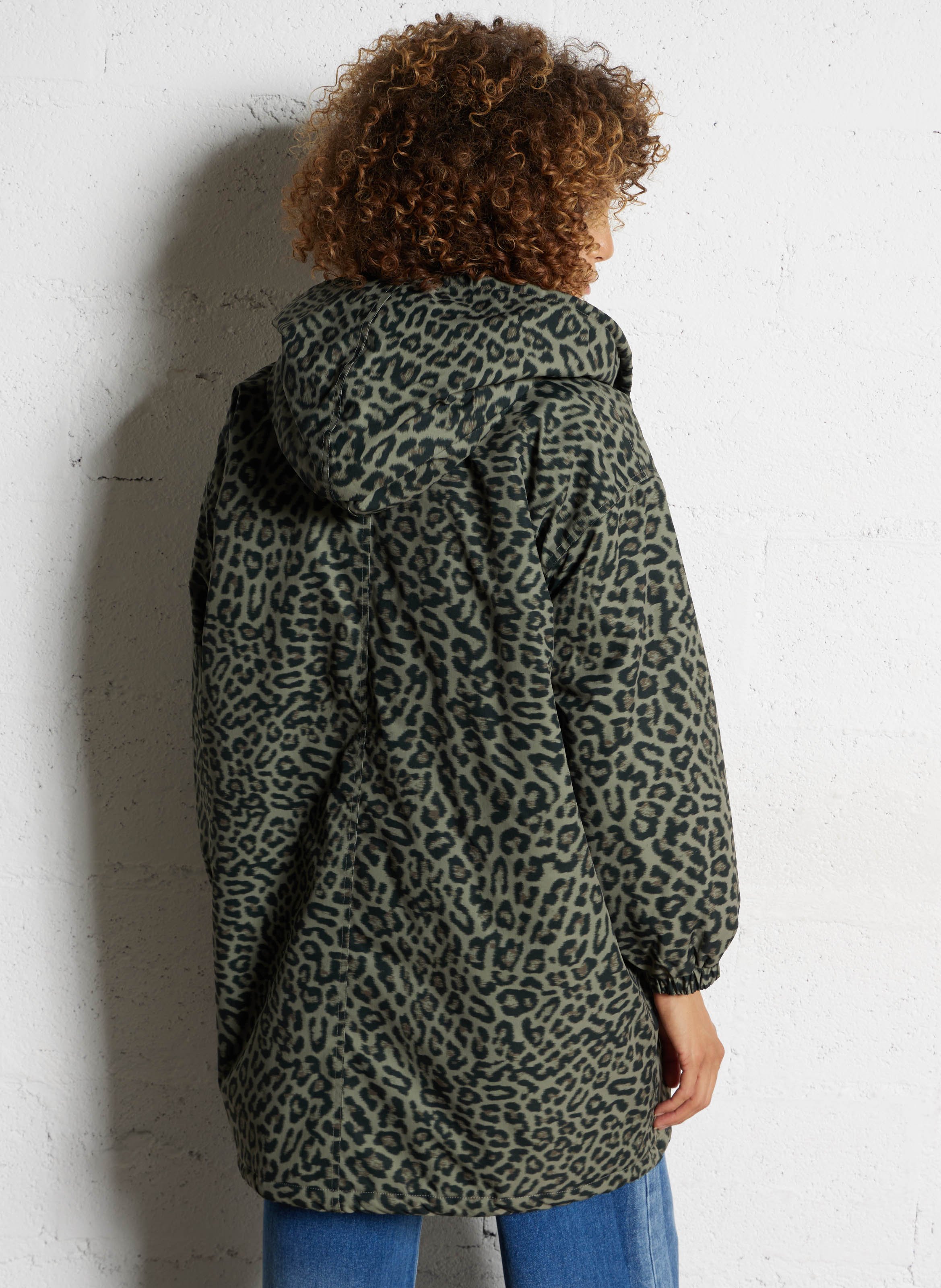 Oversized jas met capuchon BELLEROSE Grijs