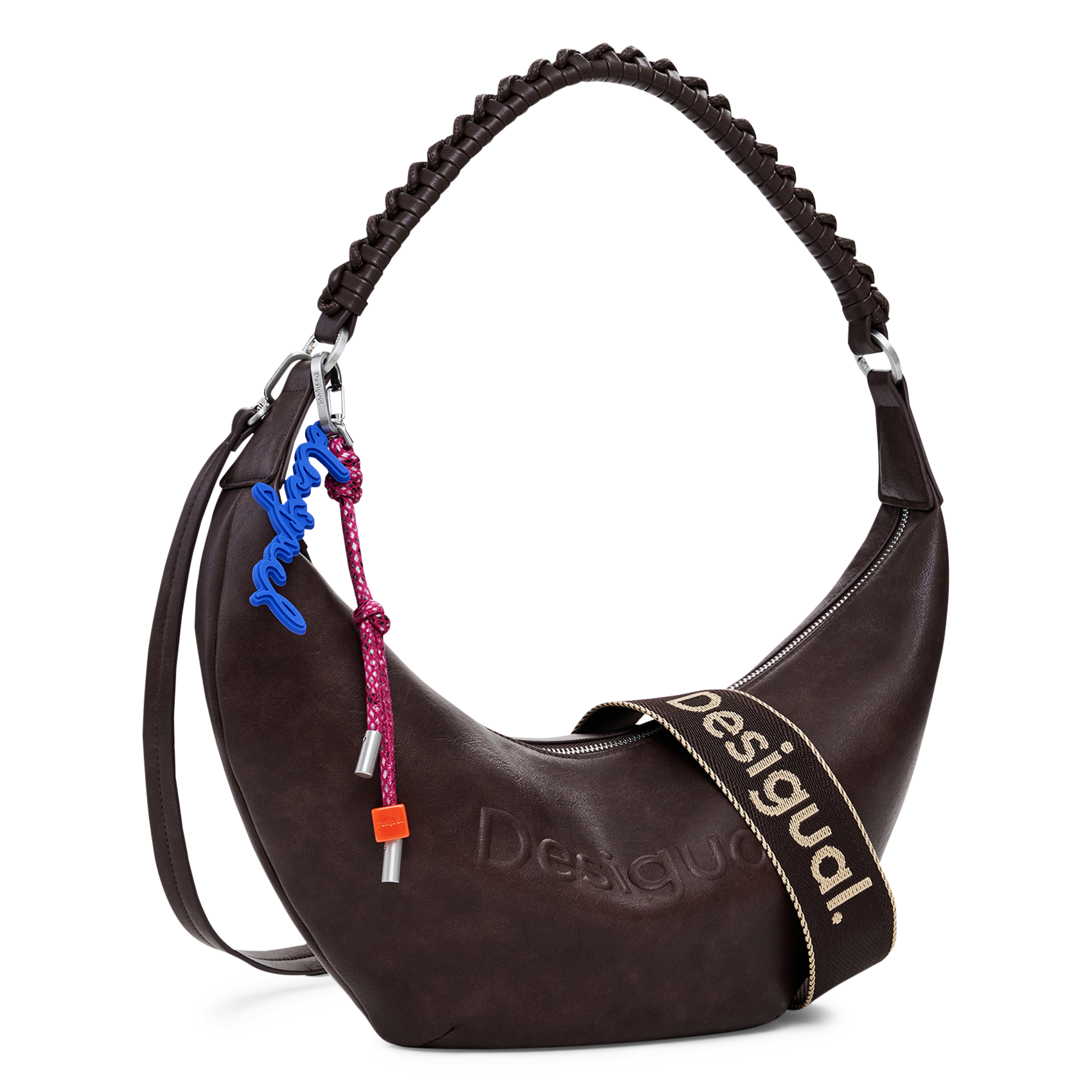 Kunstleder-Handtasche DESIGUAL Braun