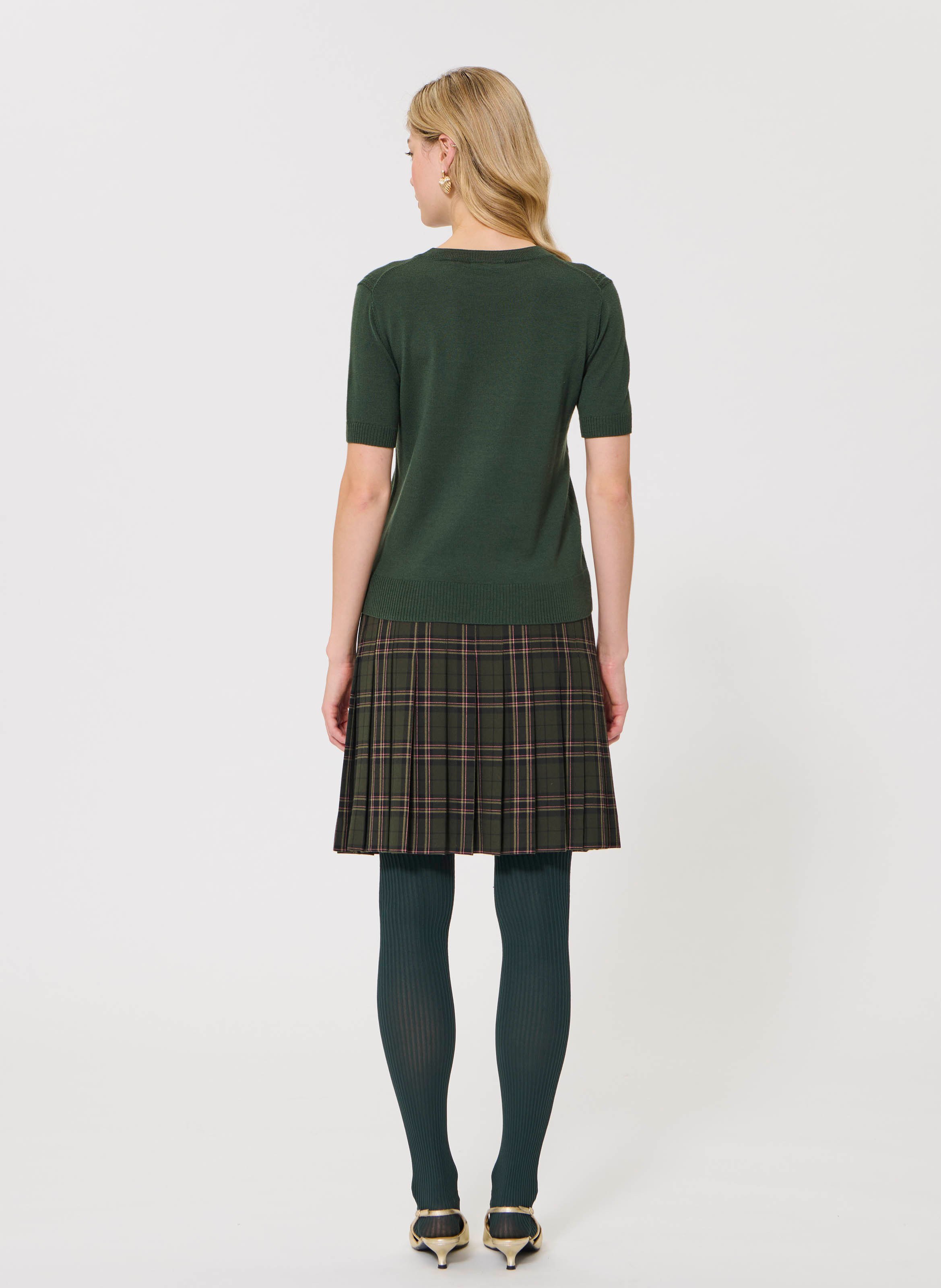 Maglione a girocollo in lana TARA JARMON Verde