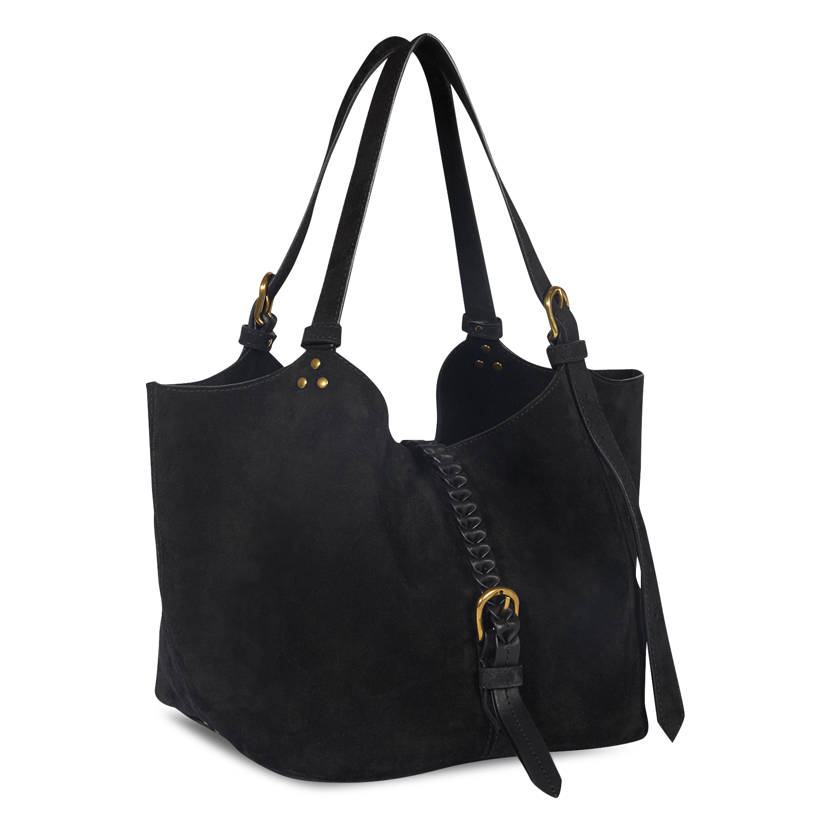 Sac cabas en cuir JEROME DREYFUSS Noir