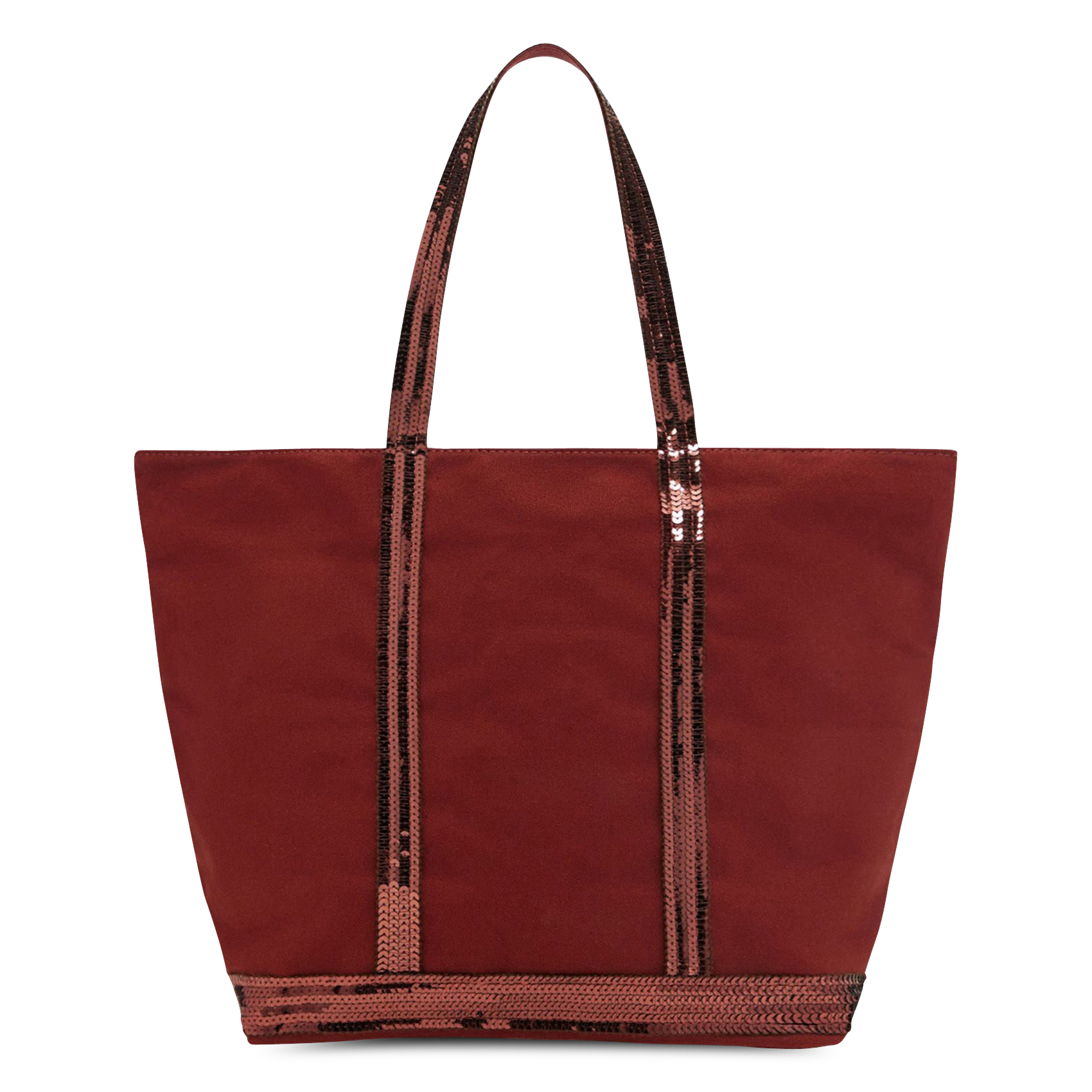 Katoenen shopper VANESSA BRUNO Bruin