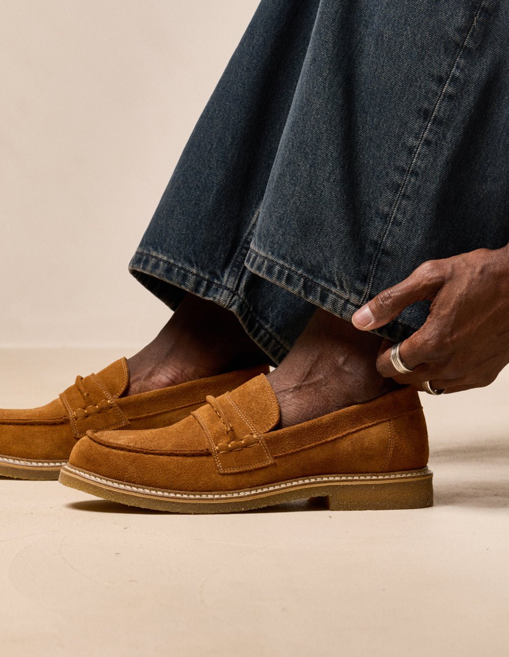 Moccasins ODAJE Brown