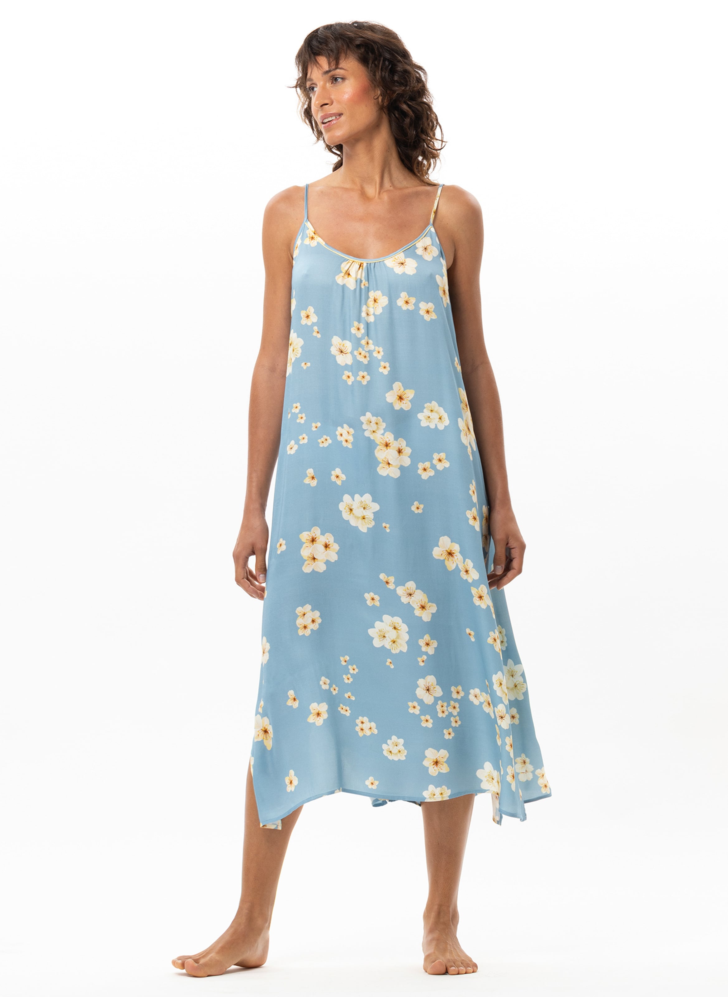 Long viscose nightgown LE CHAT Multicolored