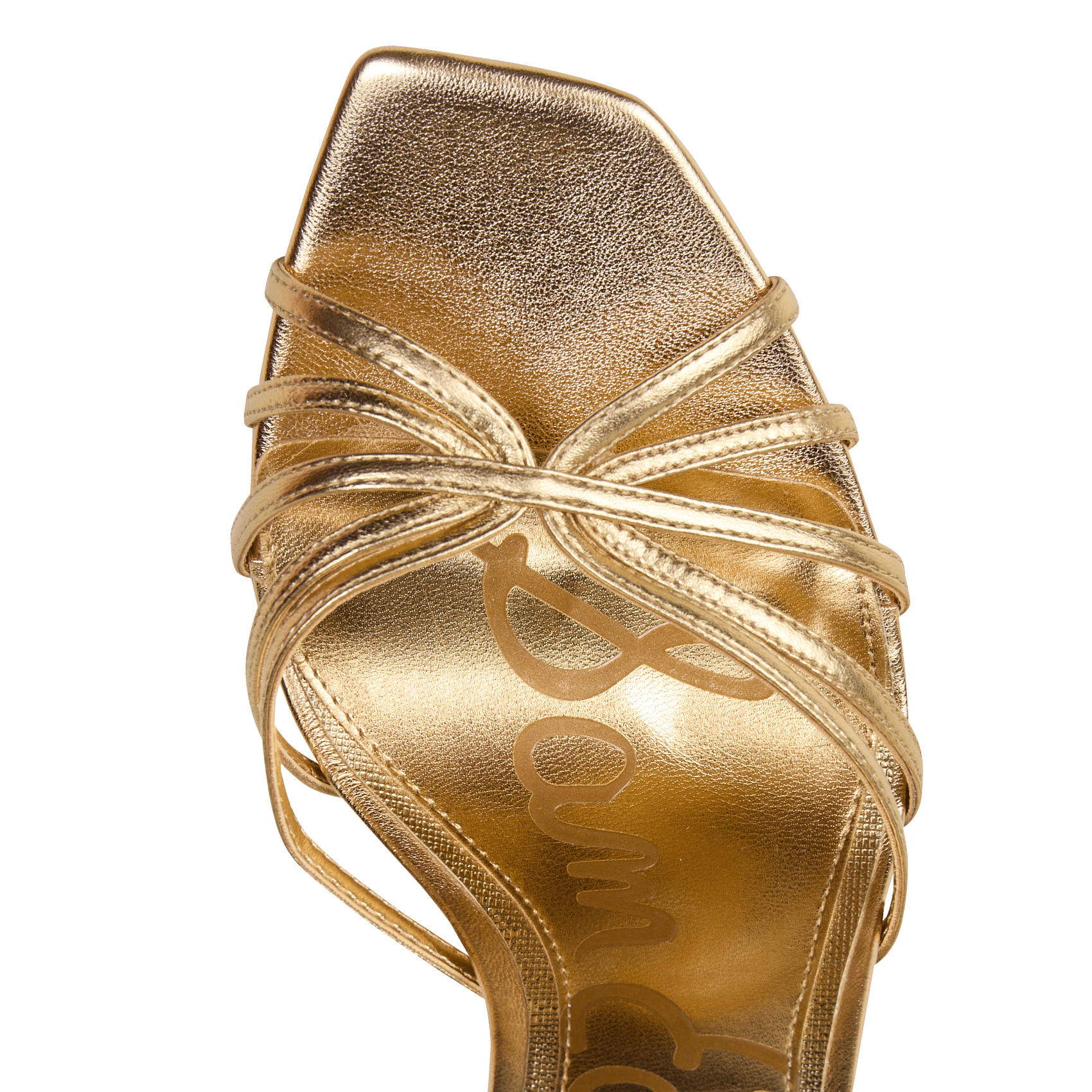 Alice heeled leather sandals SAM EDELMAN Golden