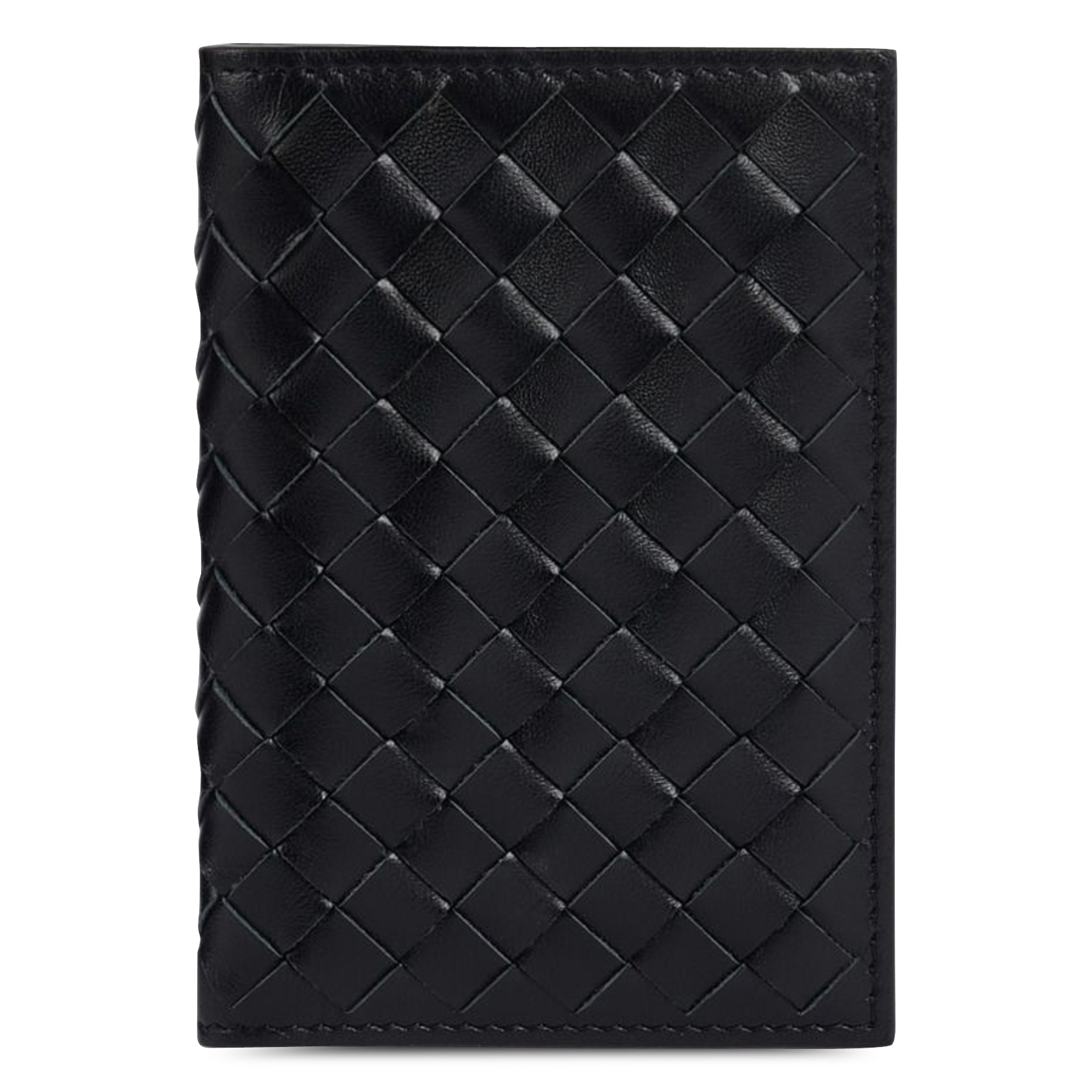 Leren portefeuille met pailletten SANDRO Zwart