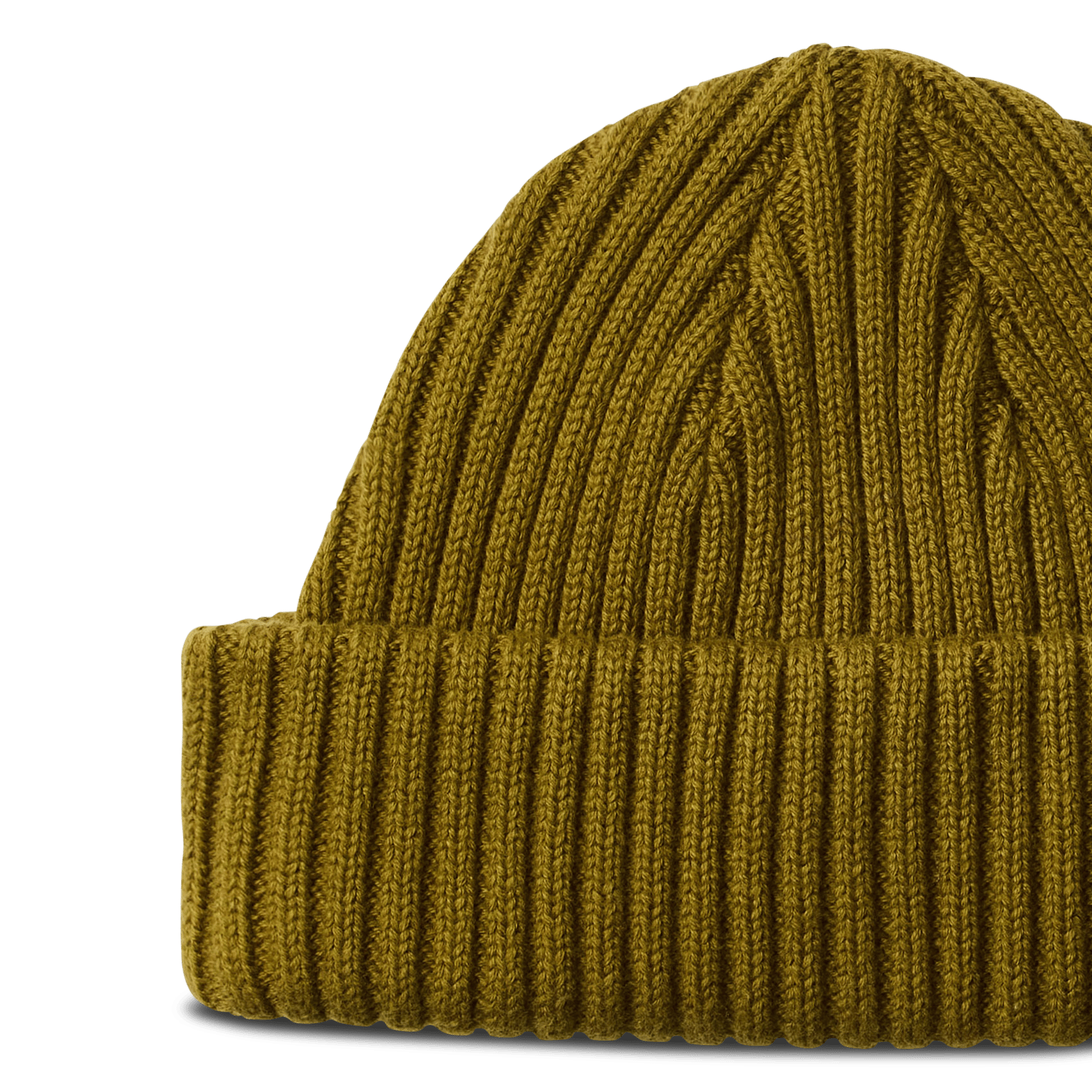 Bonnet en coton bio SELECTED Vert
