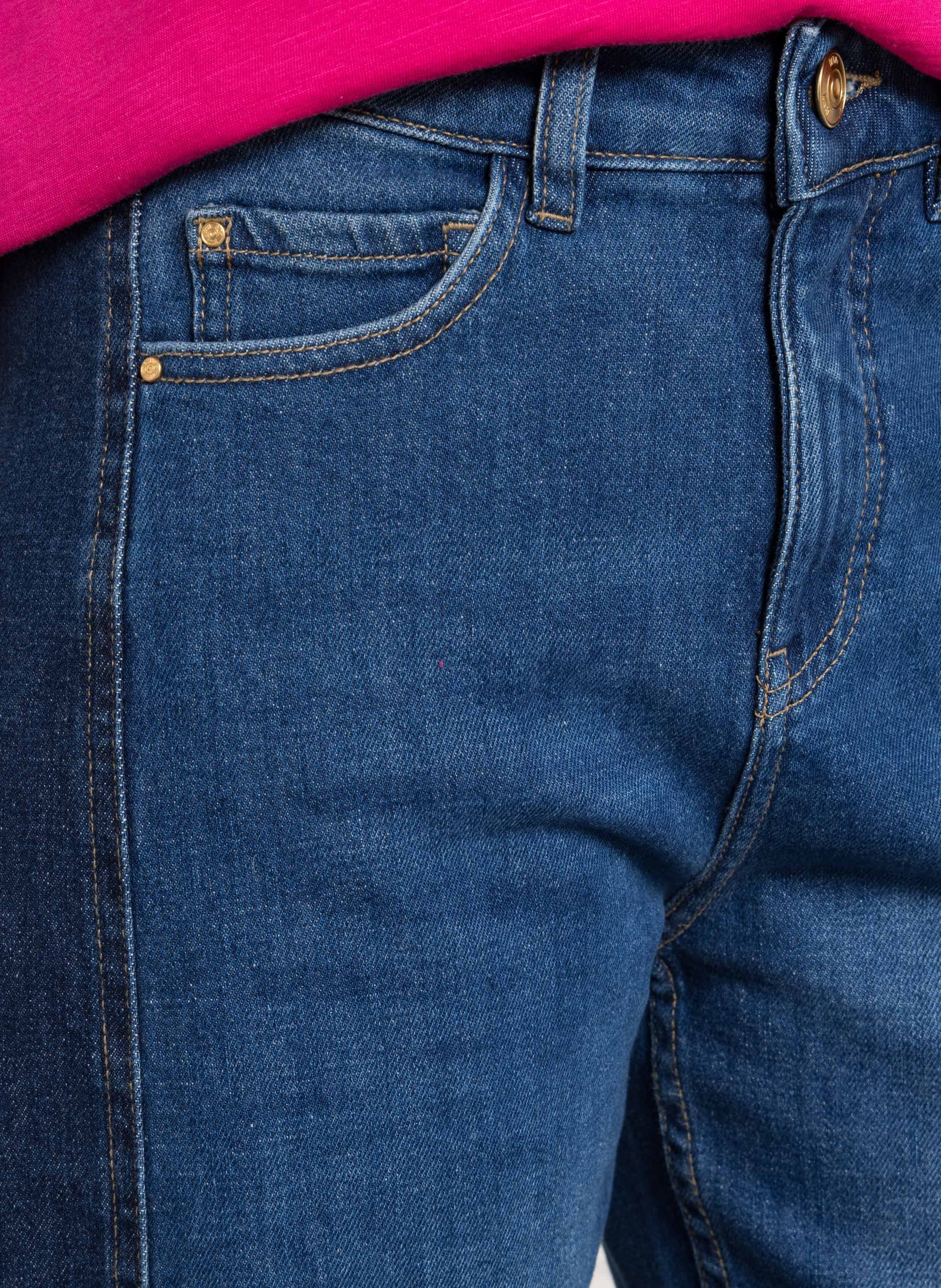 Mixed cotton barrel jeans MAISON 123 Blue
