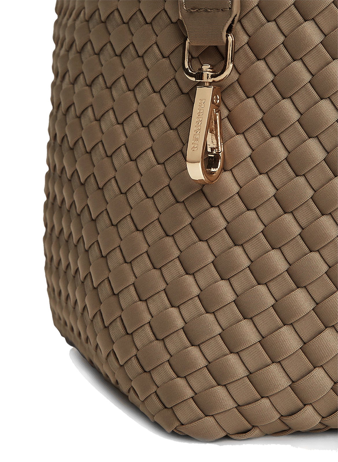 Geflochtene Shopper-Tasche MARREA Beige