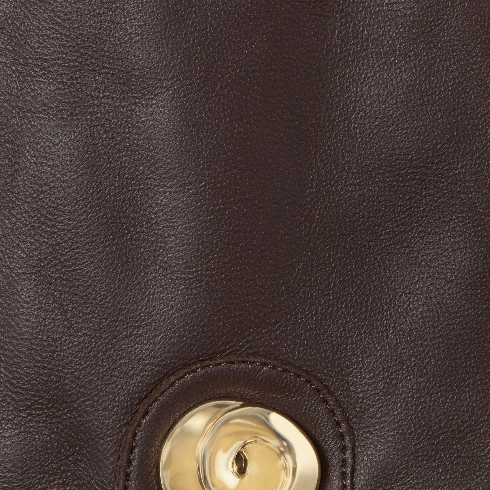 Gants en cuir CLAUDIE PIERLOT Marron