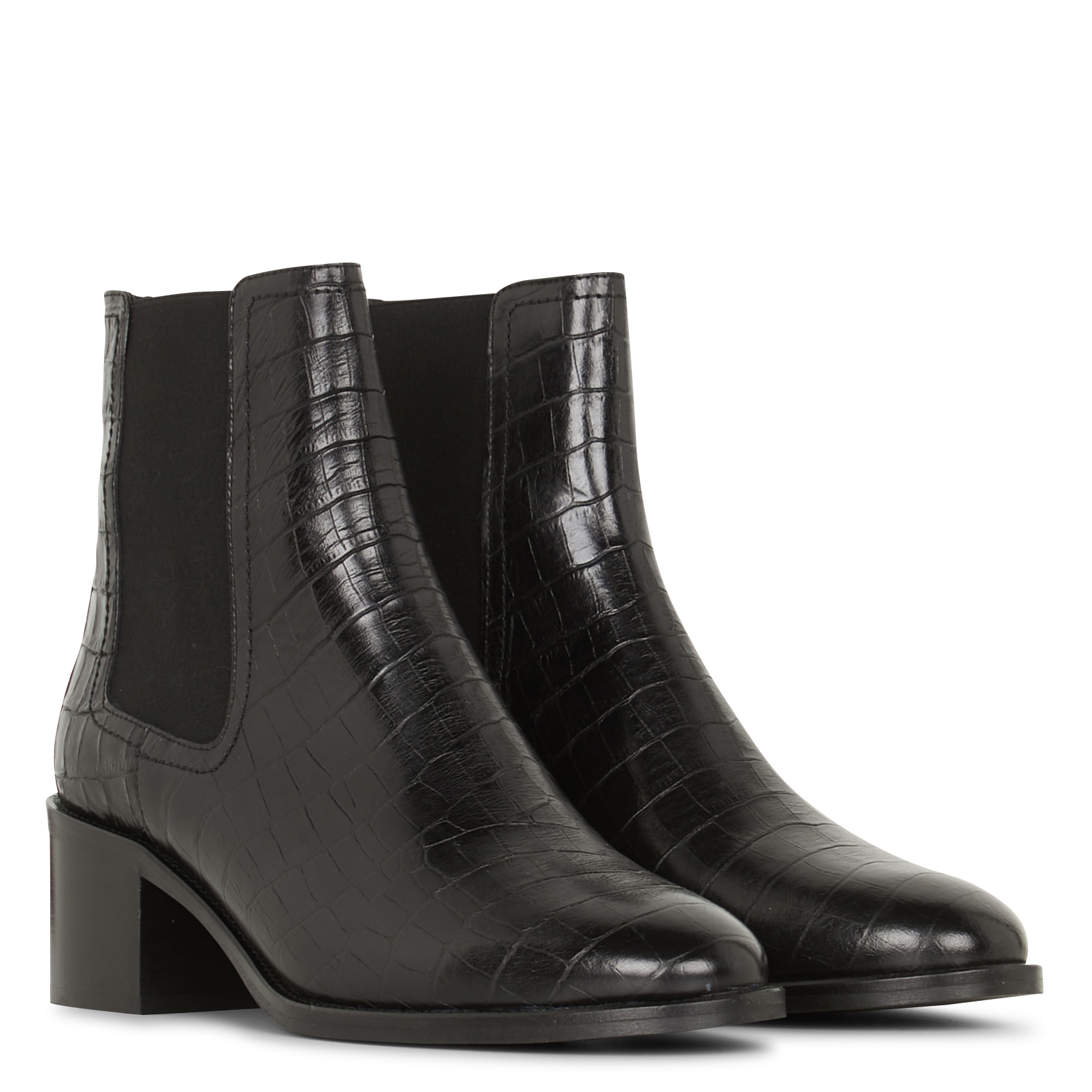 Bottines en cuir MELLOW YELLOW Noir