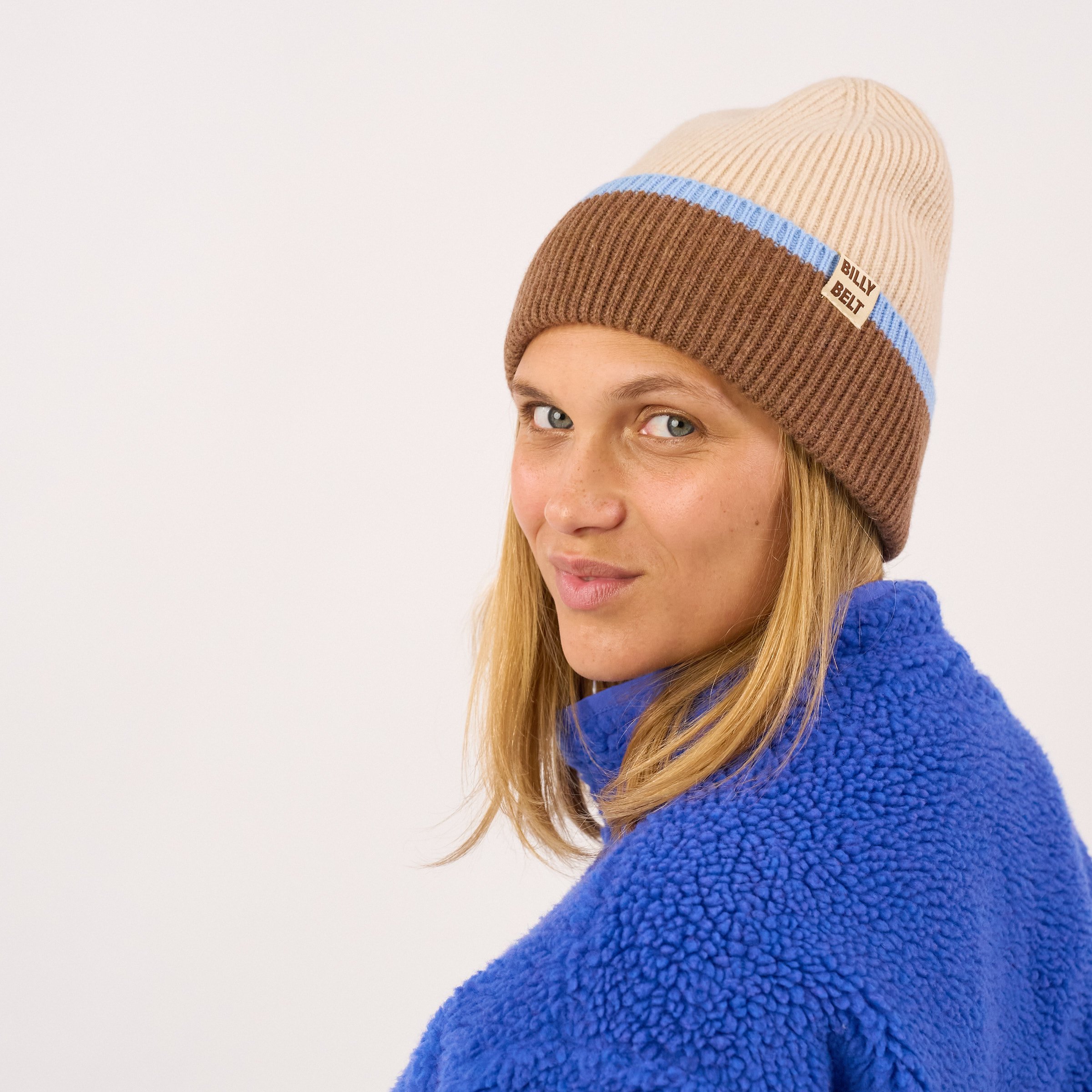 Wool hat BILLYBELT Beige