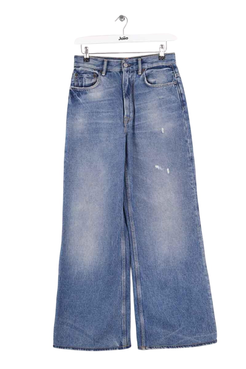 Wide-leg jeans ACNE STUDIOS - Seconde Main Blue