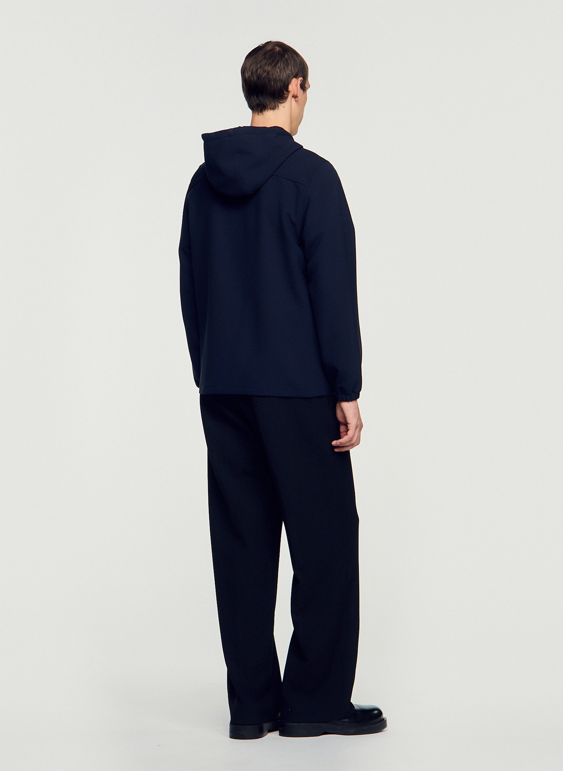 Hooded sweatshirt SANDRO Blue