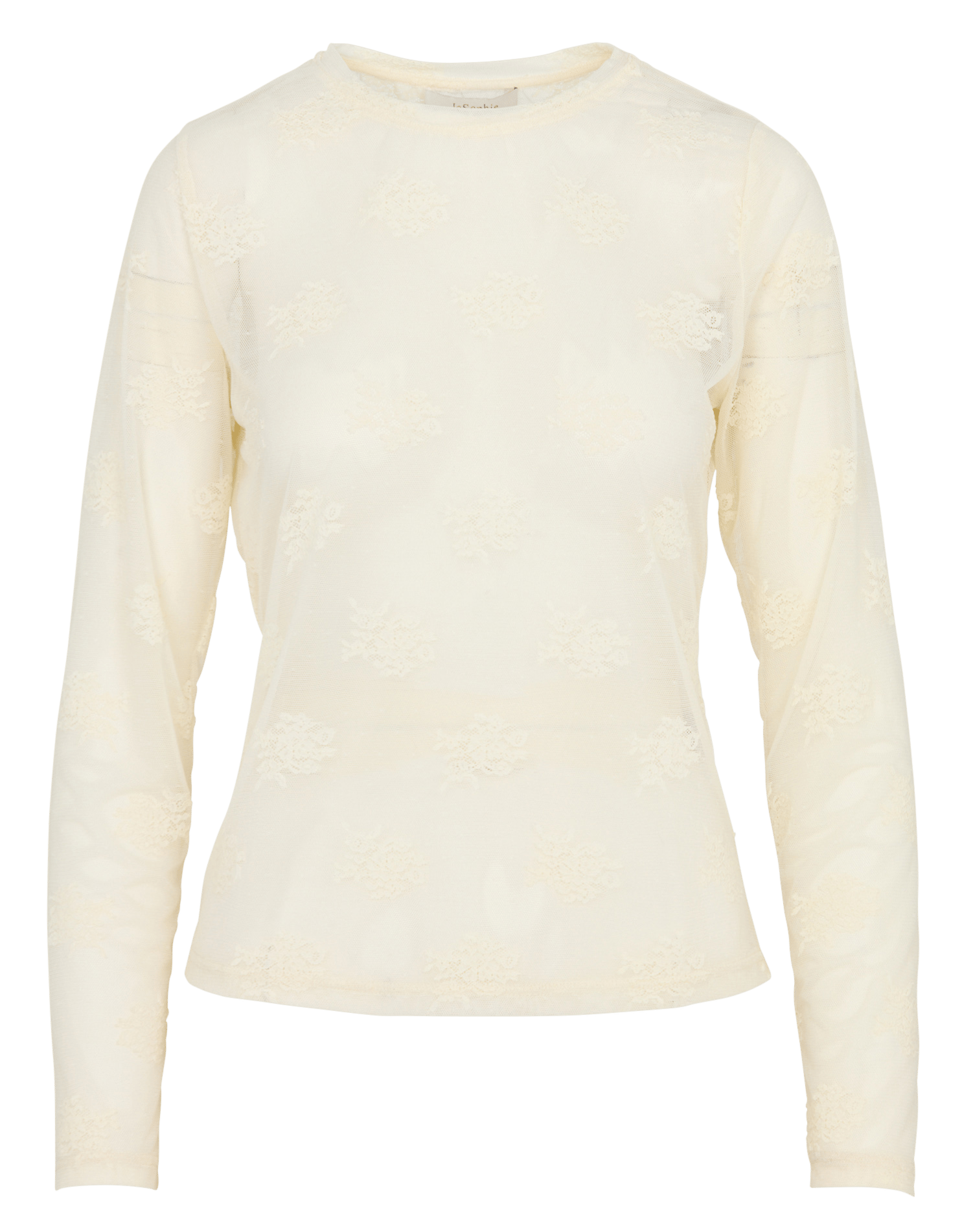 Top col rond en dentelle JC SOPHIE
