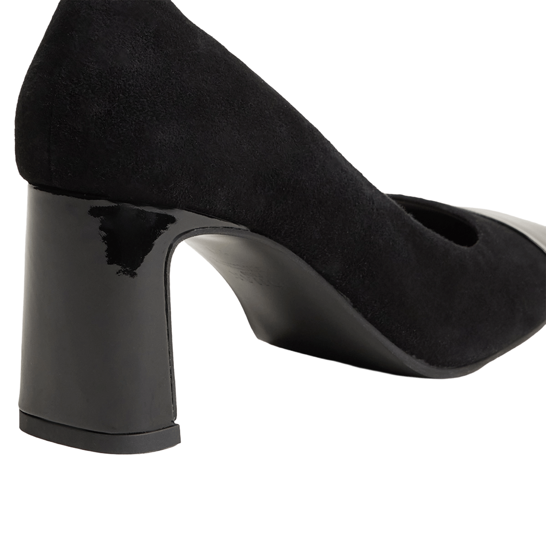 High leather sandals JONAK Black