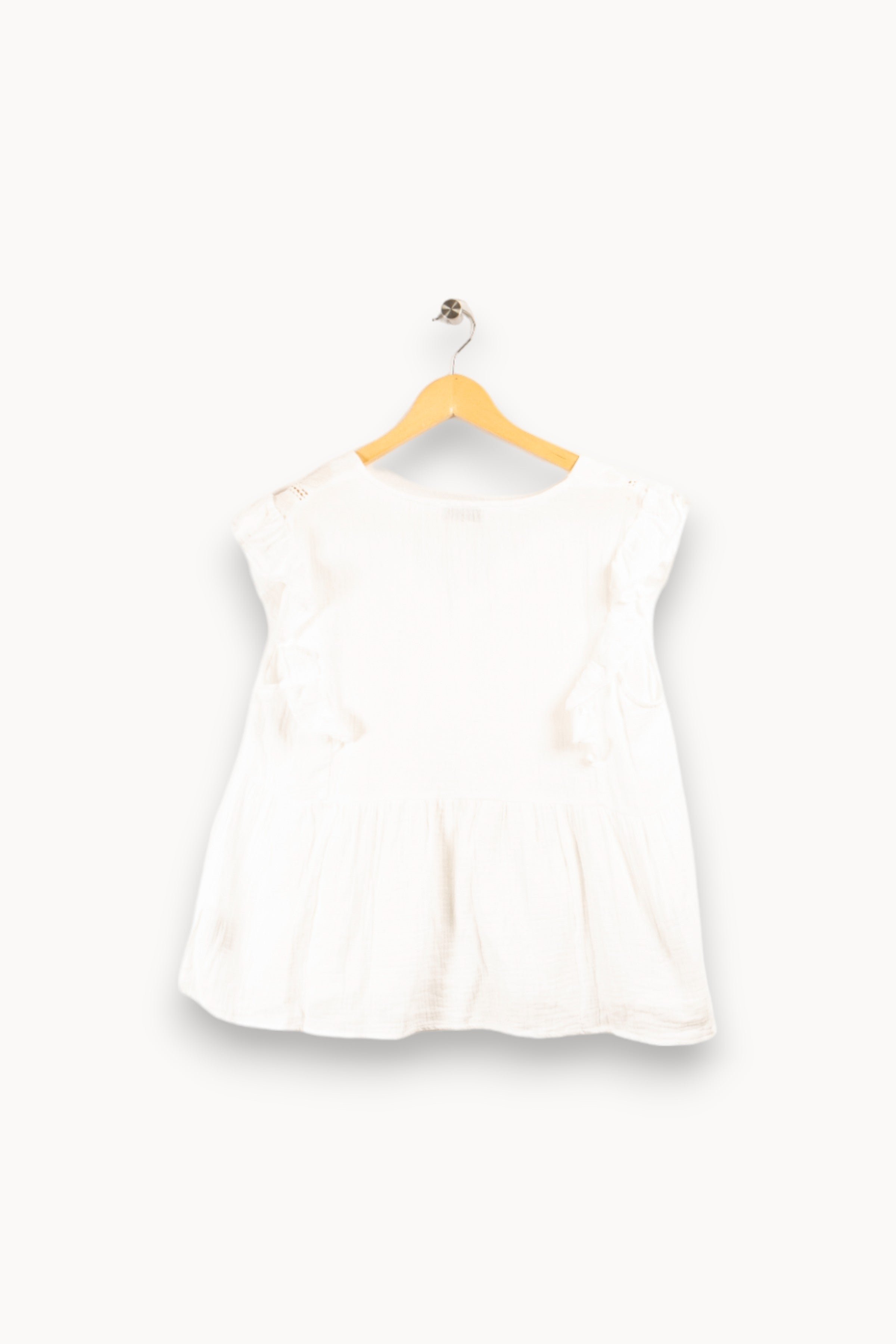 Blouse Laura Laval - Seconde Main White