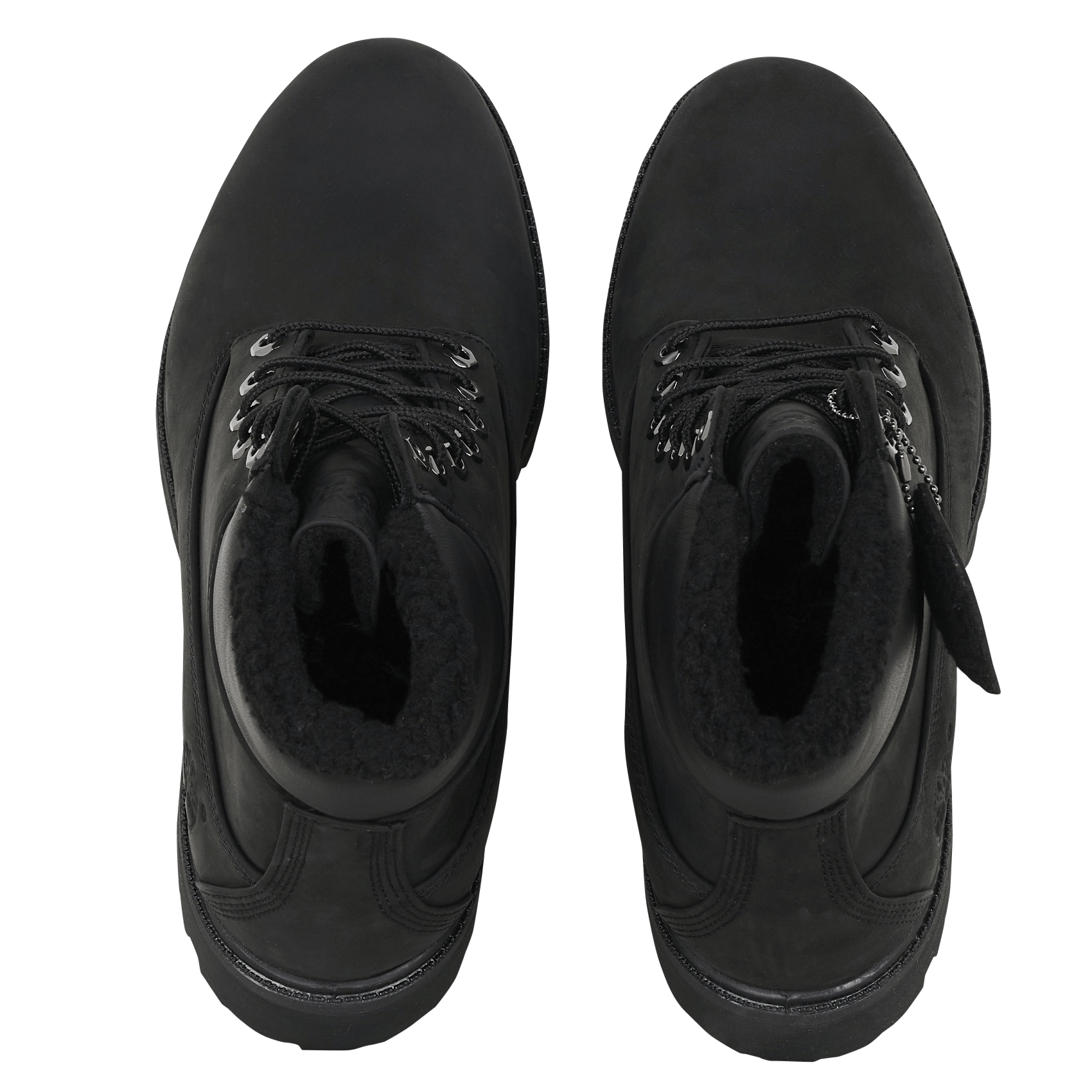 Lace-up leather ankle boots TIMBERLAND Black