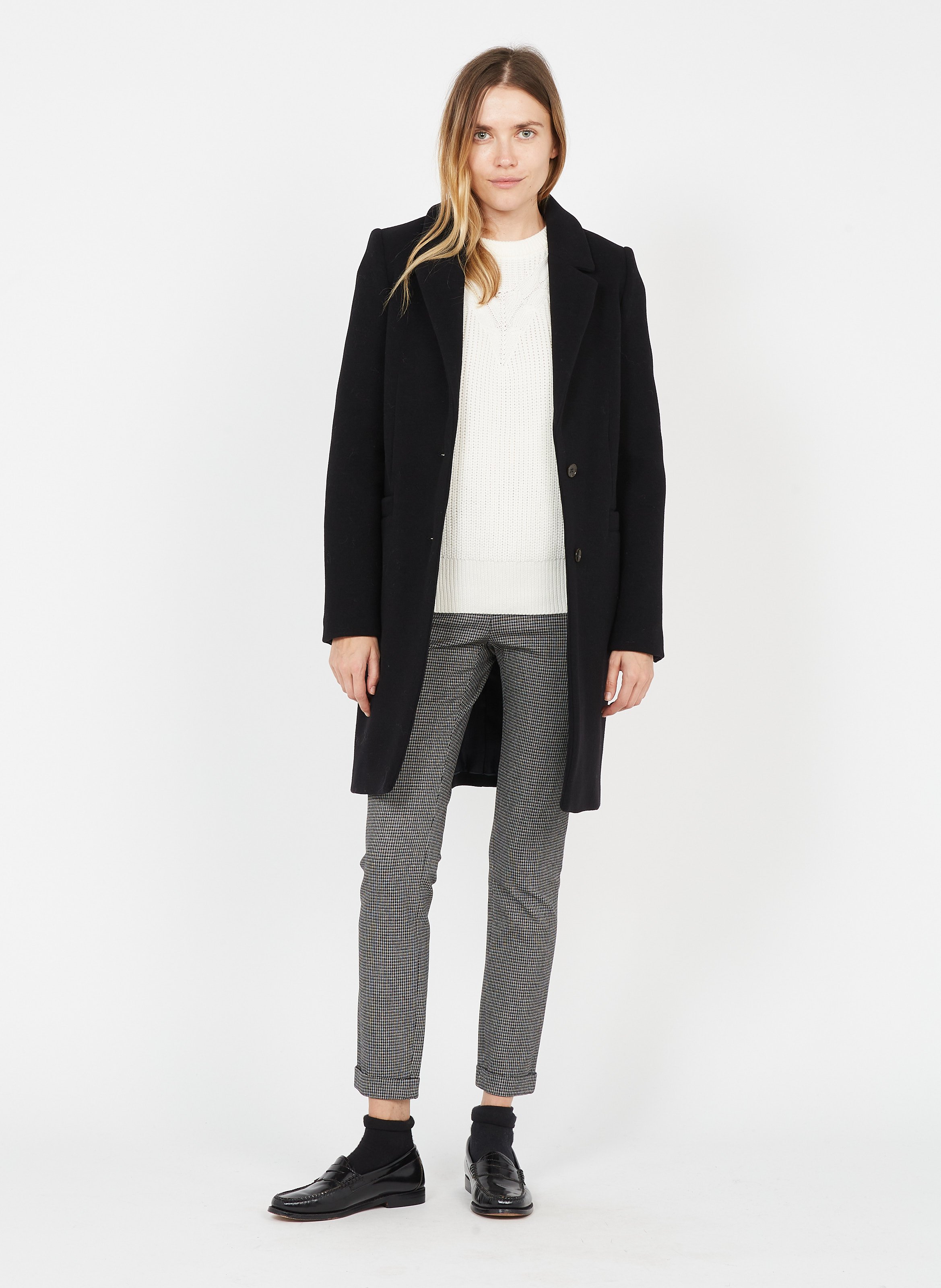 leni stud coat