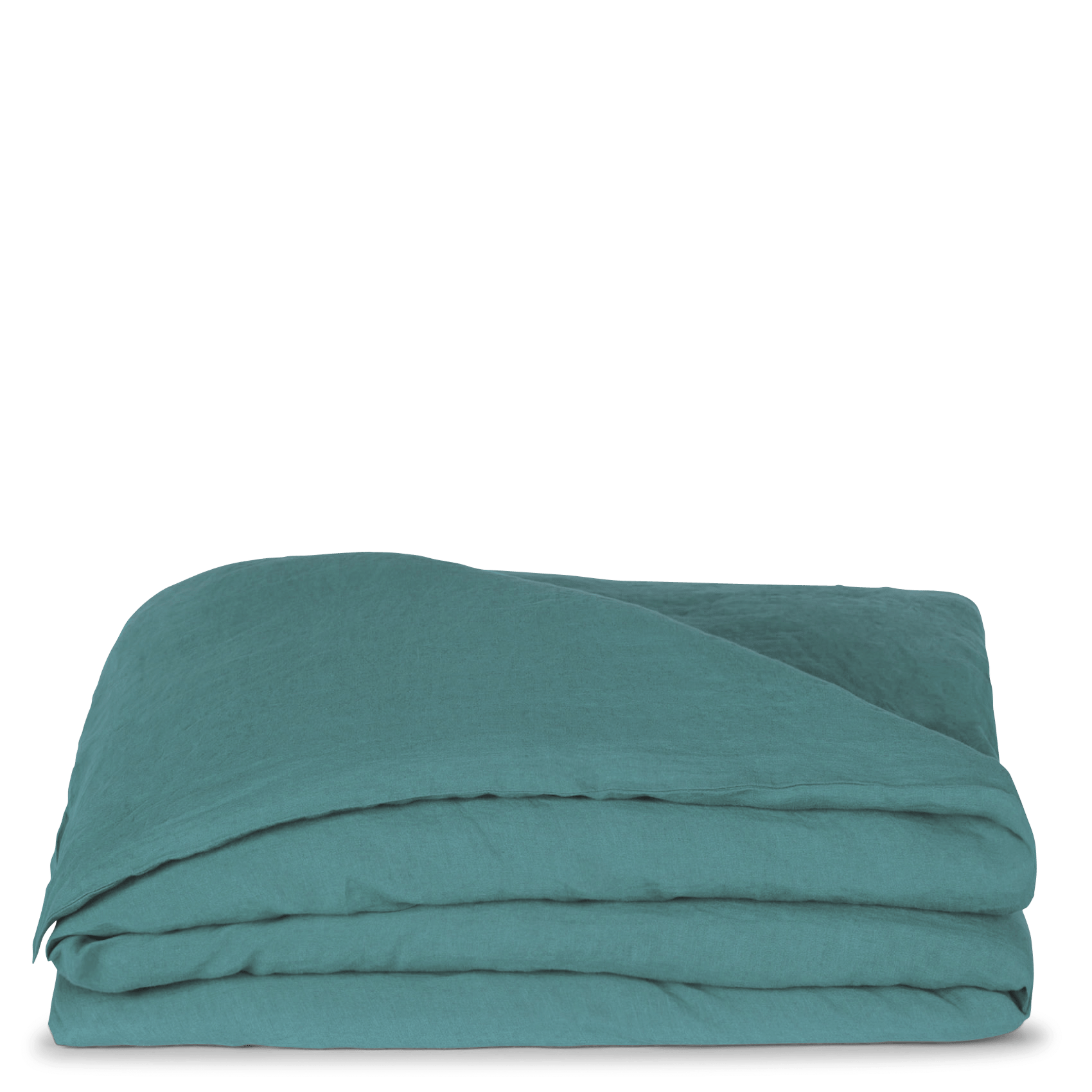 Washed linen duvet cover BlueHARMONY HAOMY