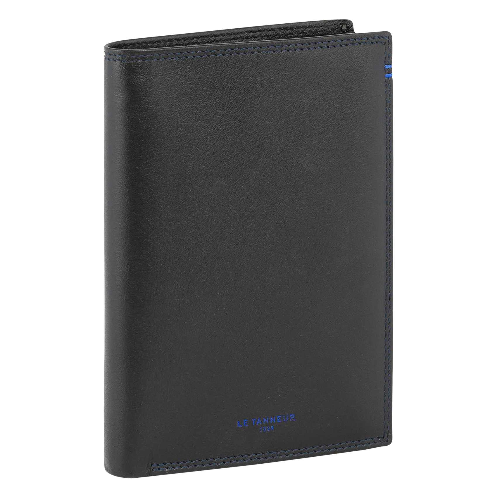 Leren portefeuille LE TANNEUR Zwart