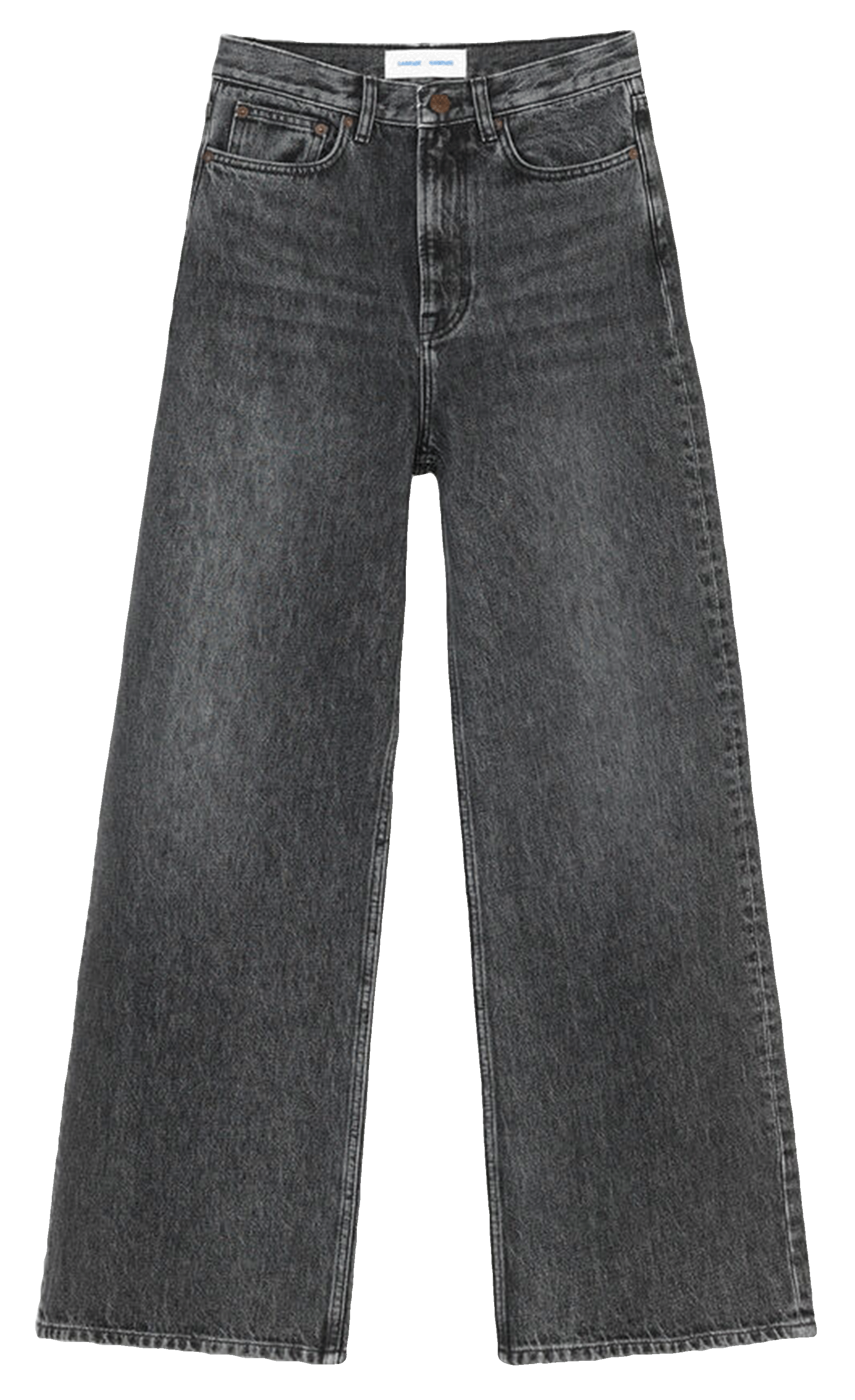 Jean large en coton mélangé SAMSOE SAMSOE Noir