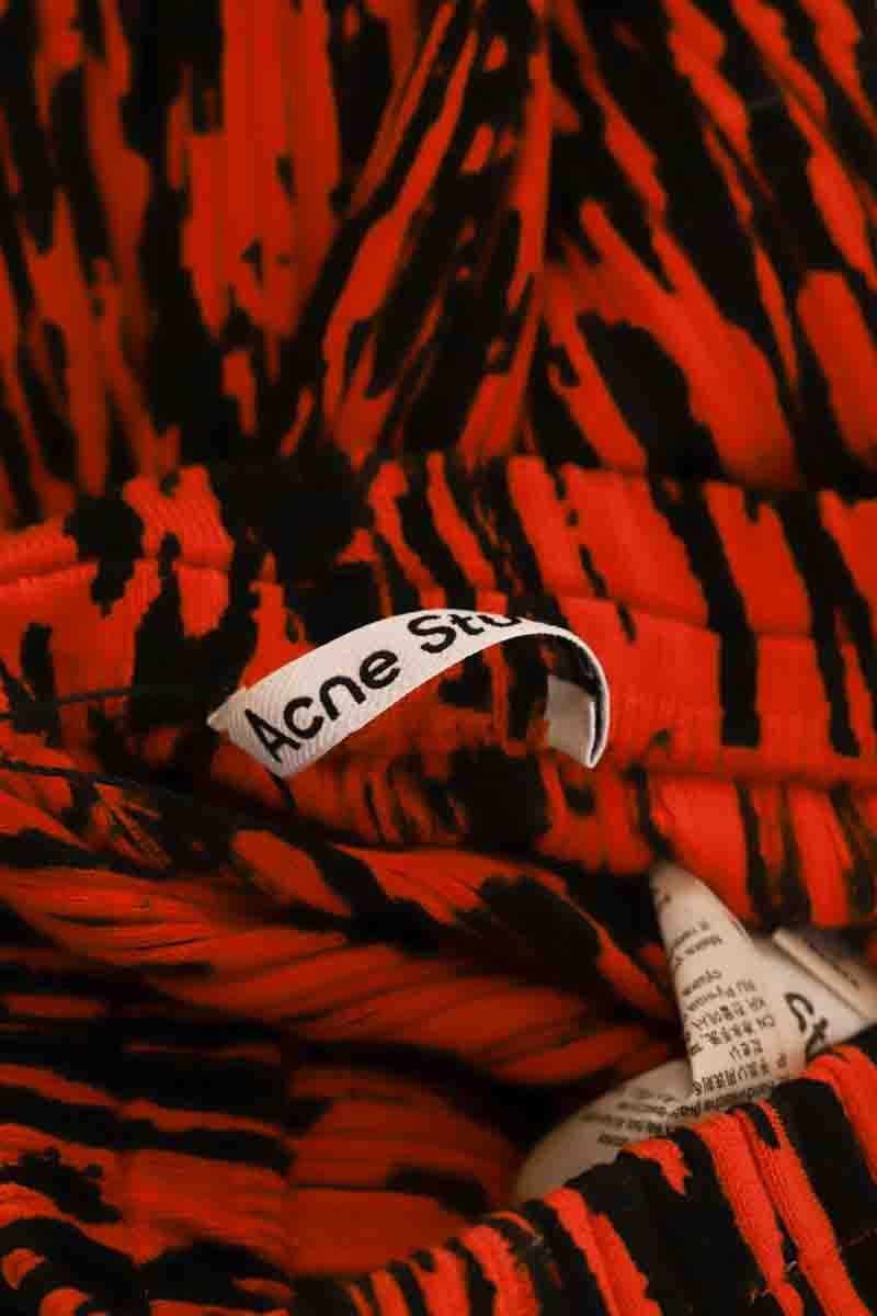 Bead-embroidered dress ACNE STUDIOS - Seconde Main Orange