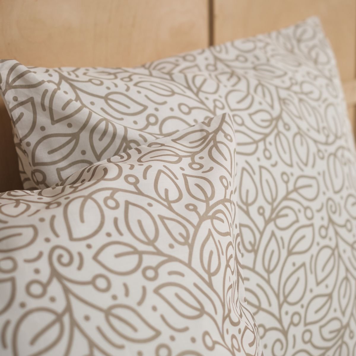 Printed cotton bed set TODAY LINGE DE MAISON Blue