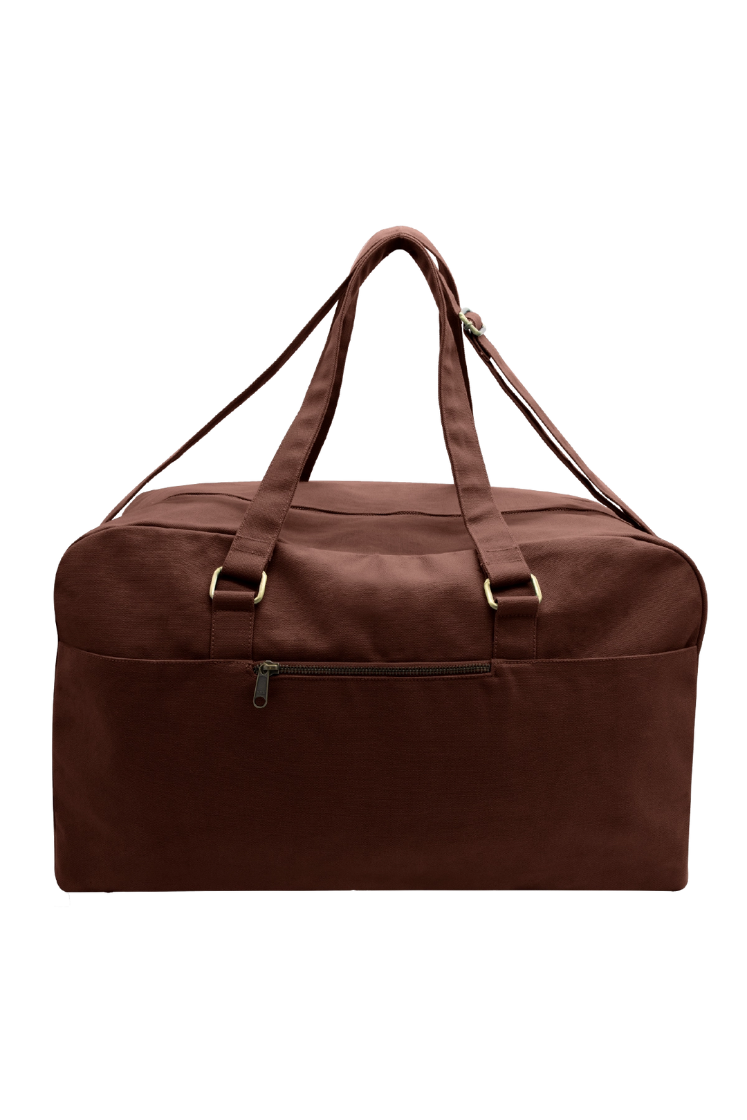 Cotton travel bag HINDBAG Brown