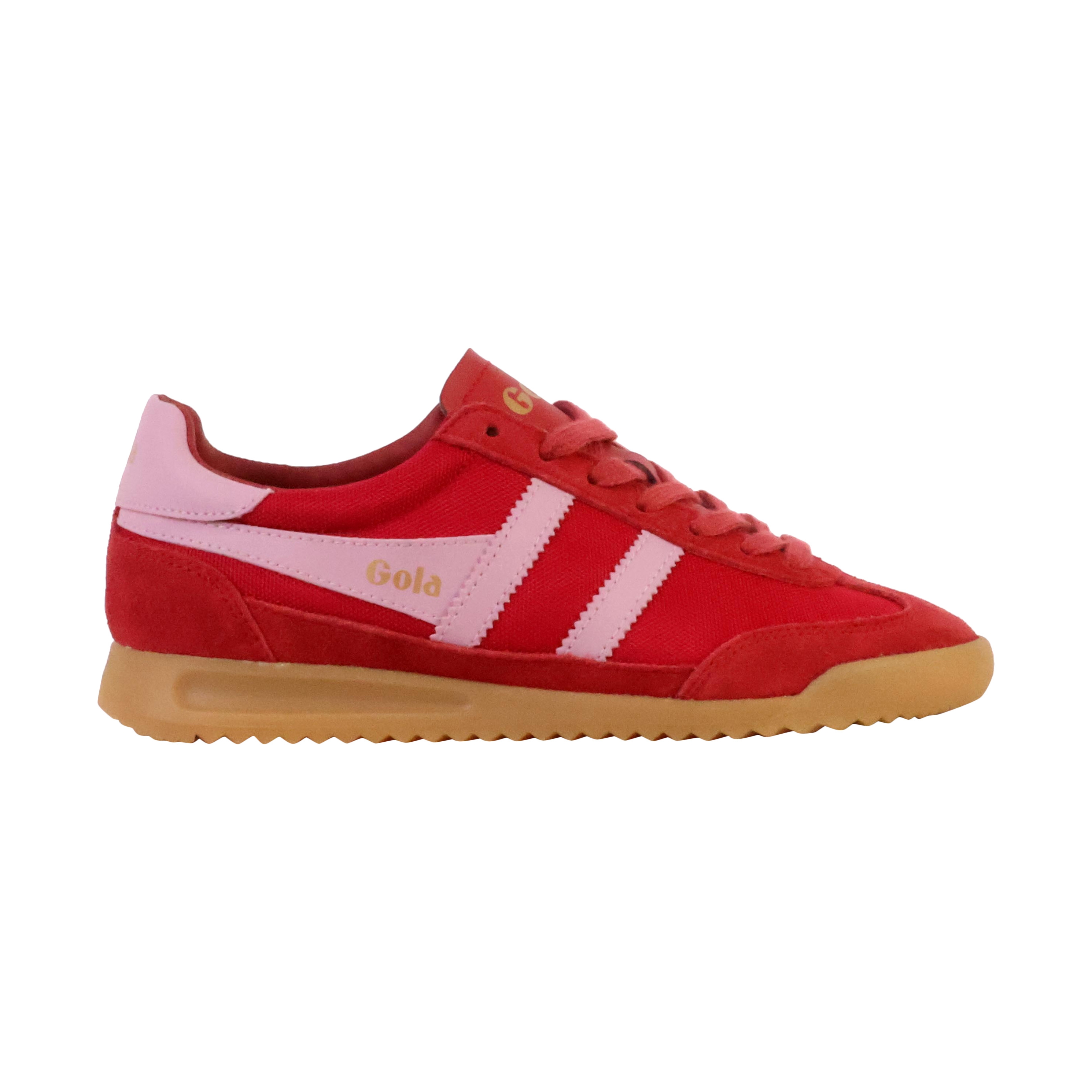 Leather sneakers tornado GOLA Red