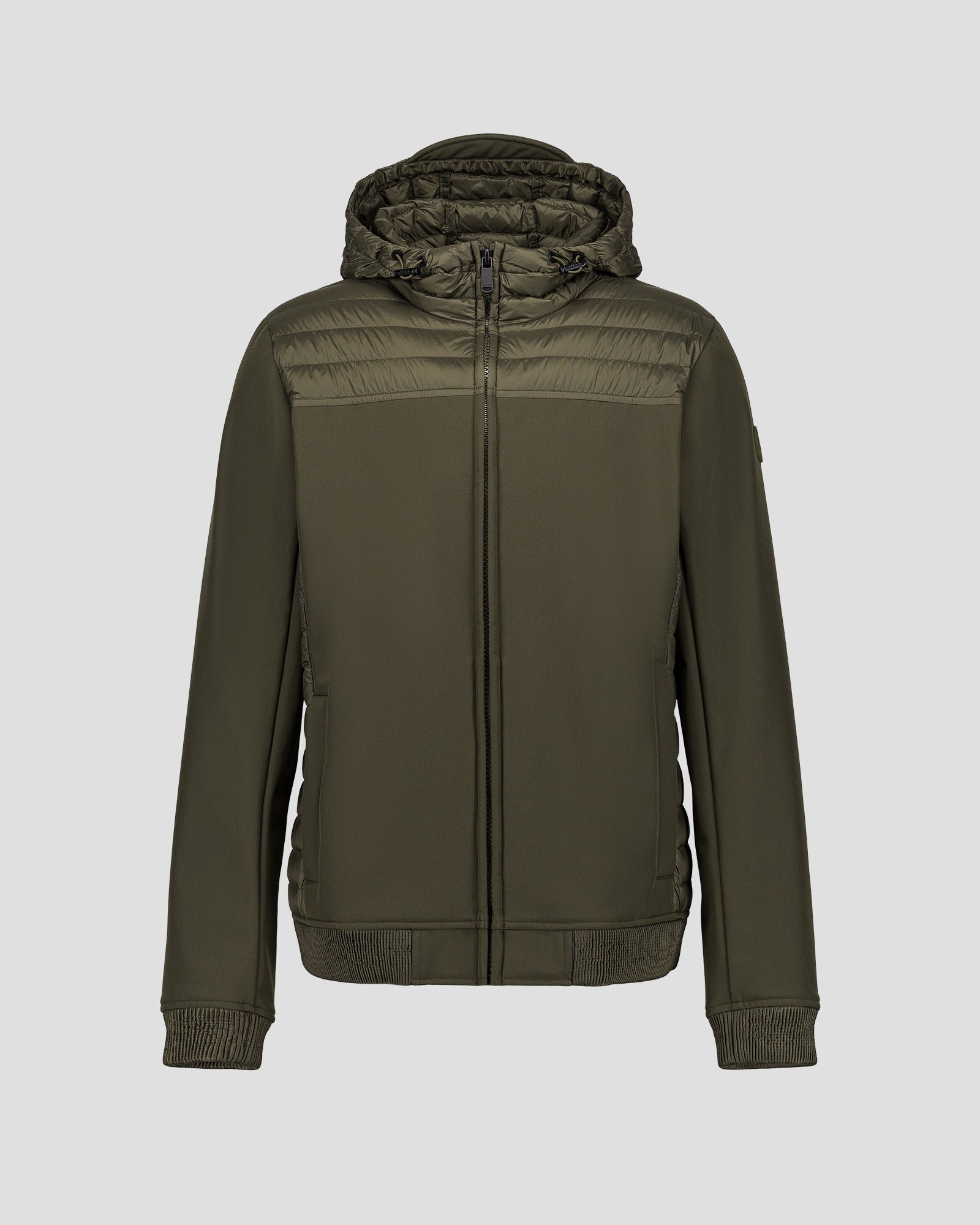 Softshell bi-material paco 2.0 down jacket JOTT Green