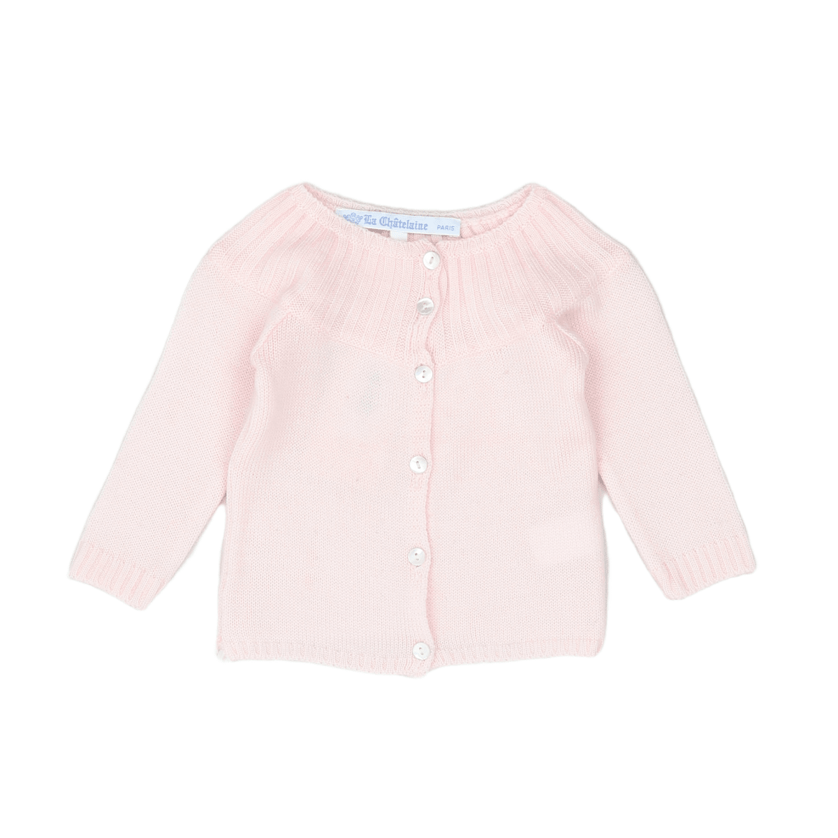 Pink Kids Cardigan - 3 years LA CHATELAINE - Seconde main Pink