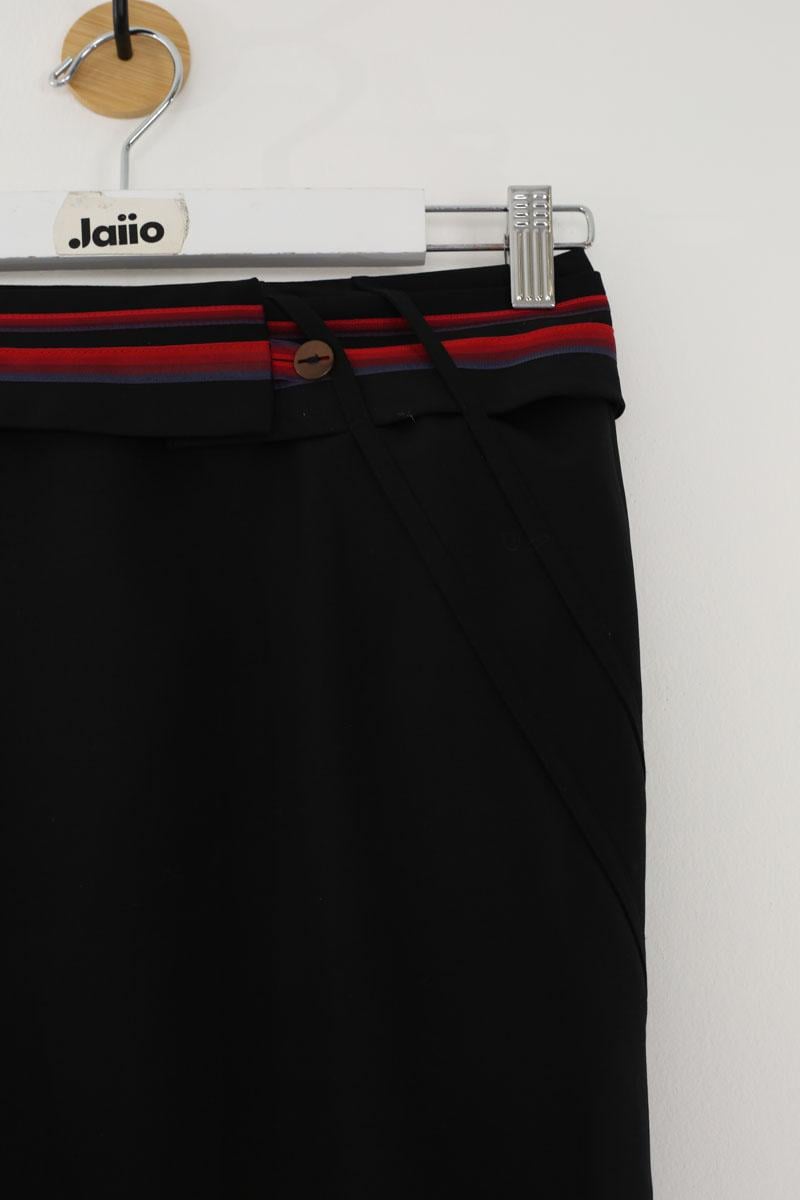 Wool skirt KENZO - SECONDE MAIN Black