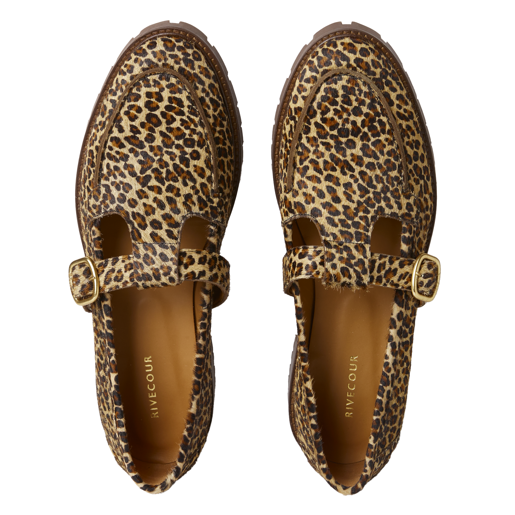 Derbies en cuir RIVECOUR Multicolore