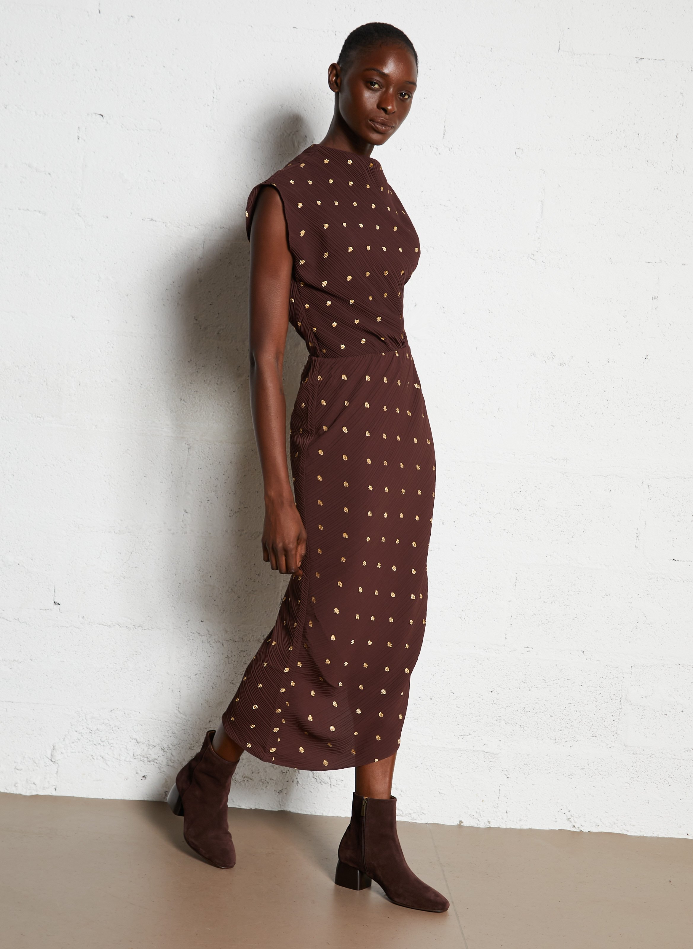 Bottines en cuir BOBBIES Marron