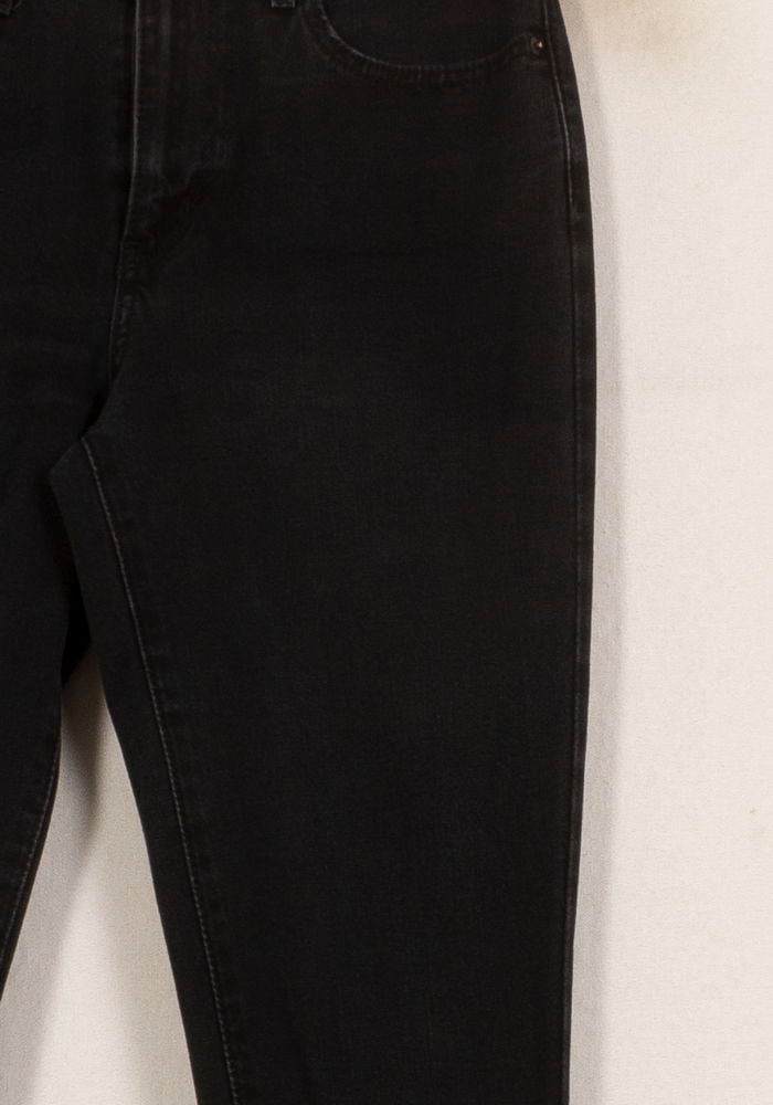 Cropped slim jeans with studs LEVI'S - Seconde main Black