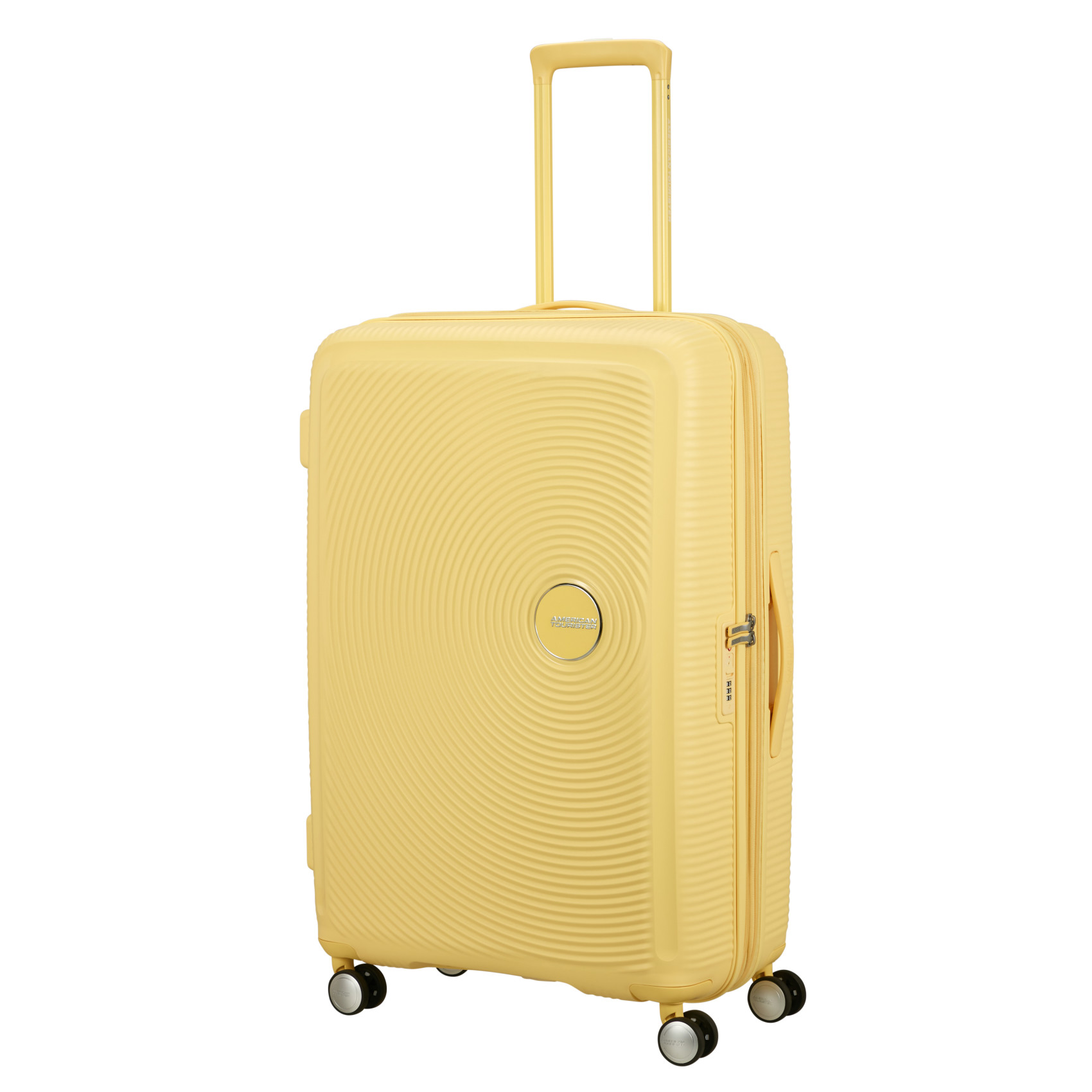 Soundbox suitcase 4 wheels size L AMERICAN TOURISTER Yellow