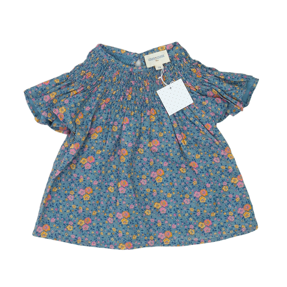Blue Baby T-shirt - 18 months LOUIS LOUISE - Seconde Main Blue