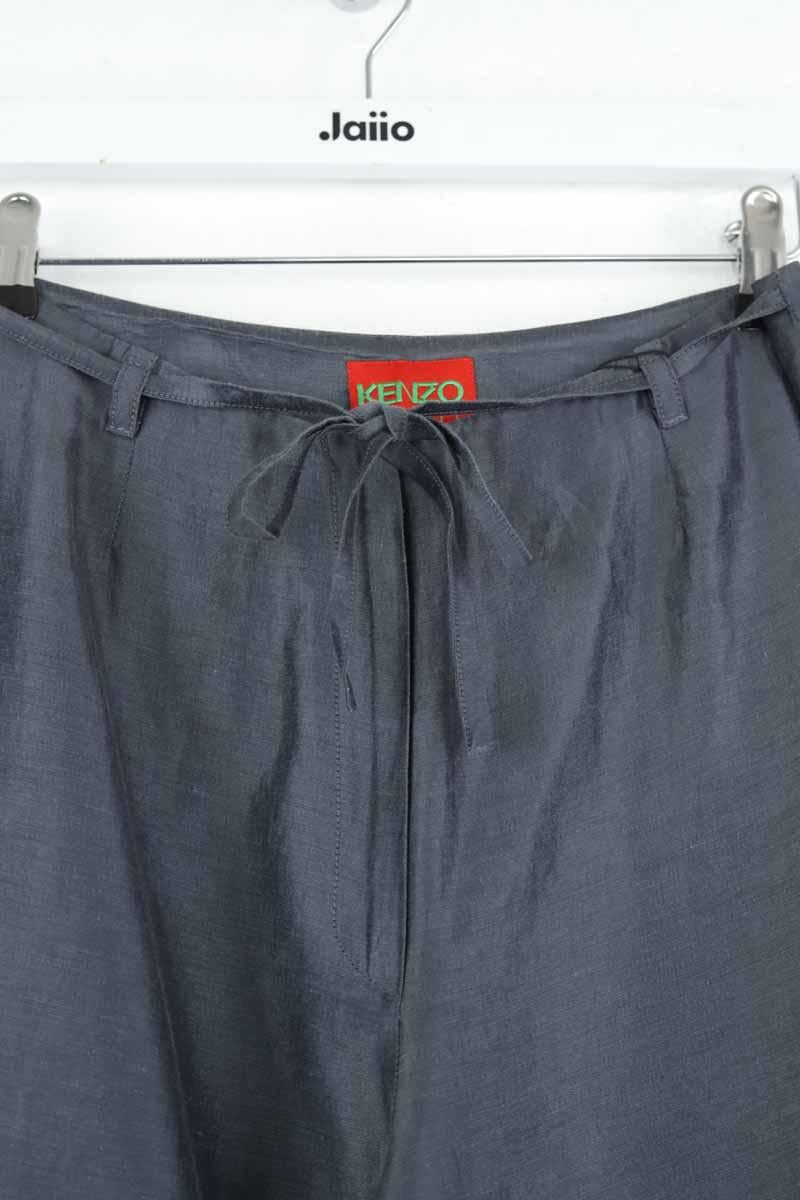 Wide trousers KENZO - SECONDE MAIN Grey