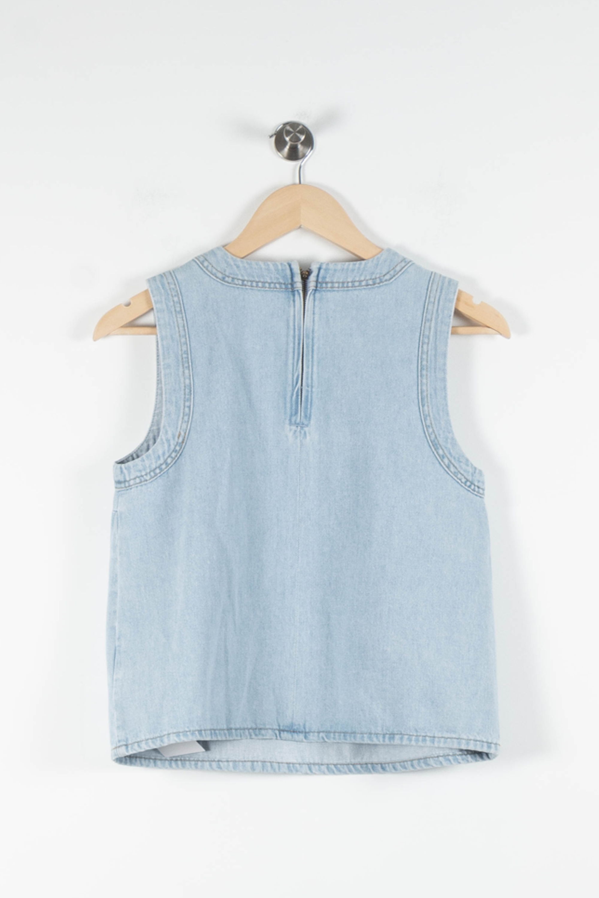 Top & tank top TARA JARMON - Seconde Main Blue